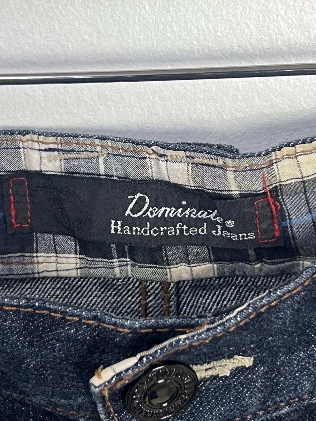 Japanese Brand × Vintage Vintage Double Waist Design by Dominate Handcrafted Size US 34 / EU 50 - 13 Thumbnail