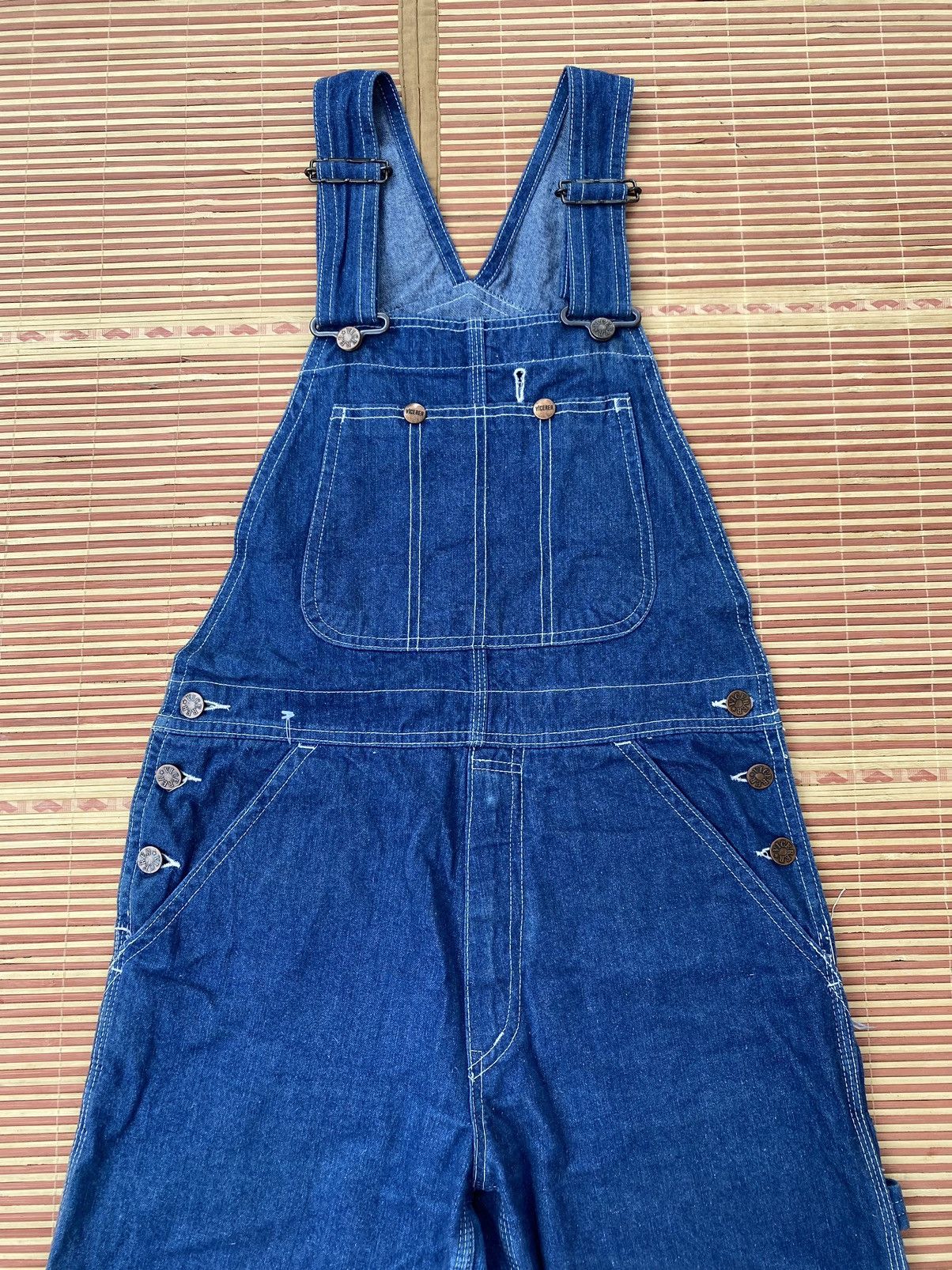 Vintage Vintage Vicerer Denim Overalls Size US 29 - 5 Thumbnail