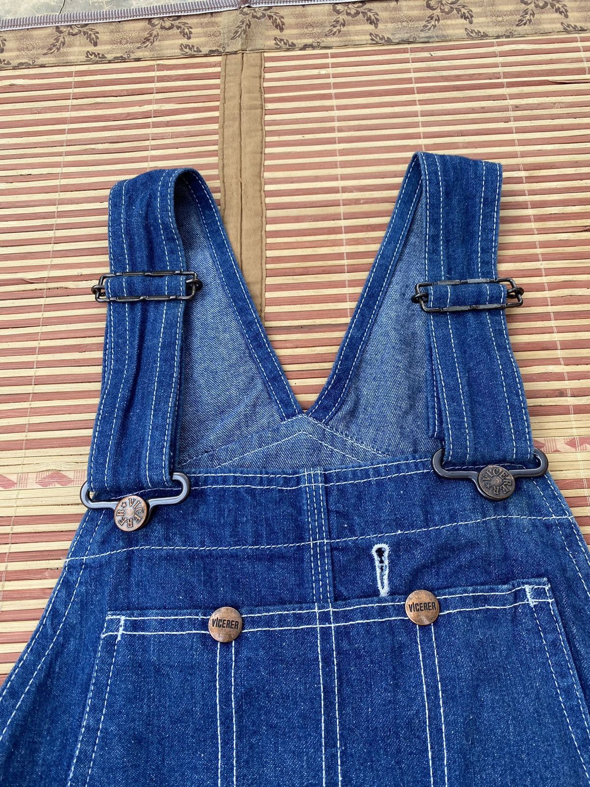 Vintage Vintage Vicerer Denim Overalls Size US 29 - 7 Thumbnail