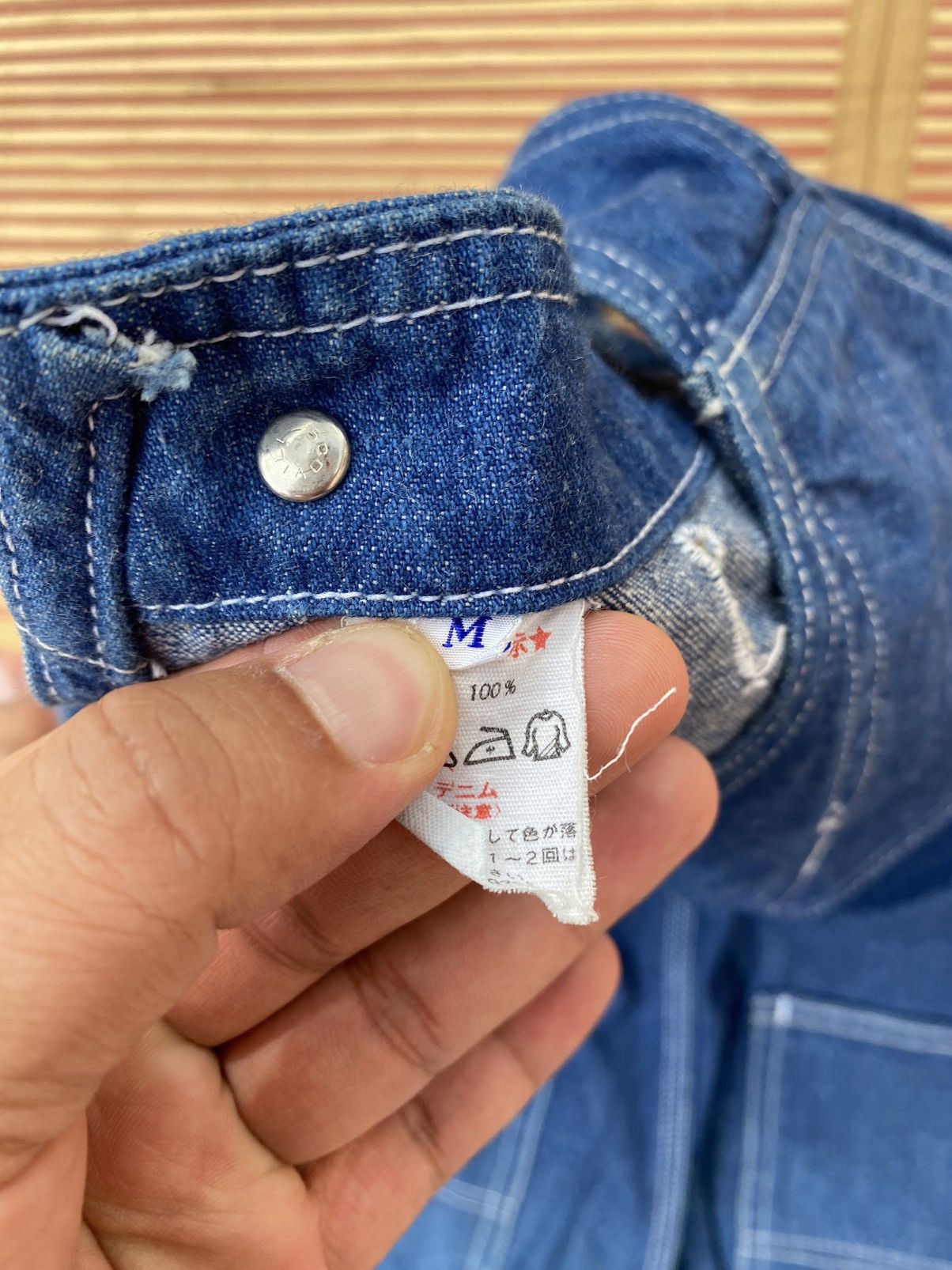 Vintage Vintage Vicerer Denim Overalls Size US 29 - 9 Thumbnail