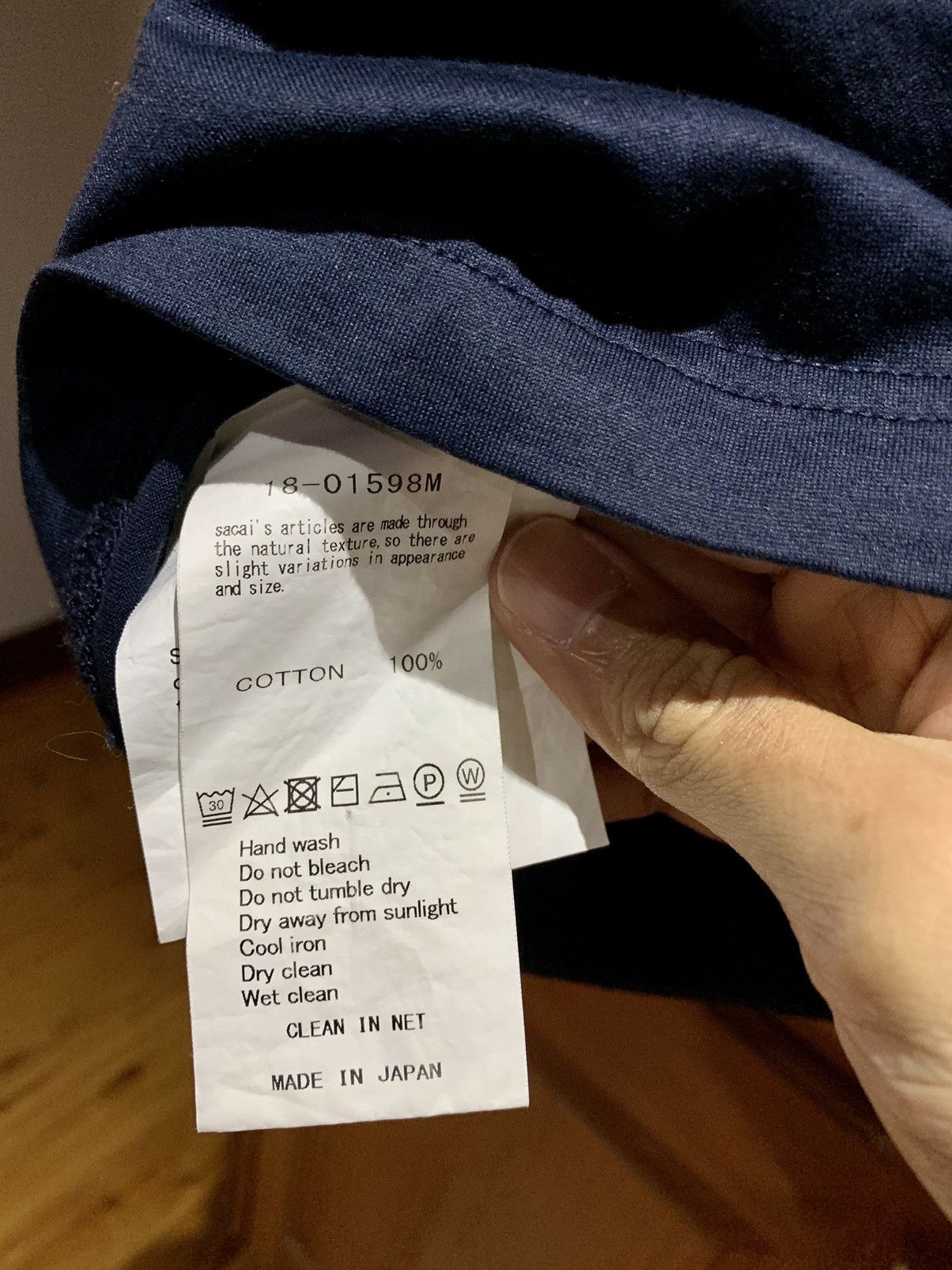 Sacai Mock Neck T-Shirt Size US M / EU 48-50 / 2 - 4 Thumbnail