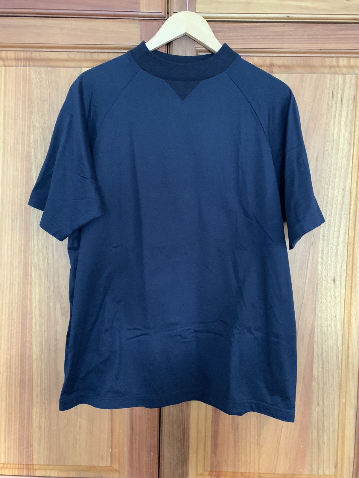 Sacai Mock Neck T-Shirt Size US M / EU 48-50 / 2 - 1 Thumbnail