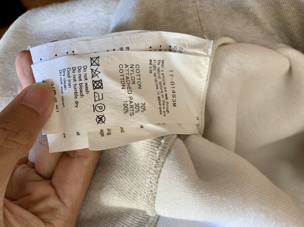 Sacai F/W17 Cut Up Hoodie Size US M / EU 48-50 / 2 - 5 Thumbnail