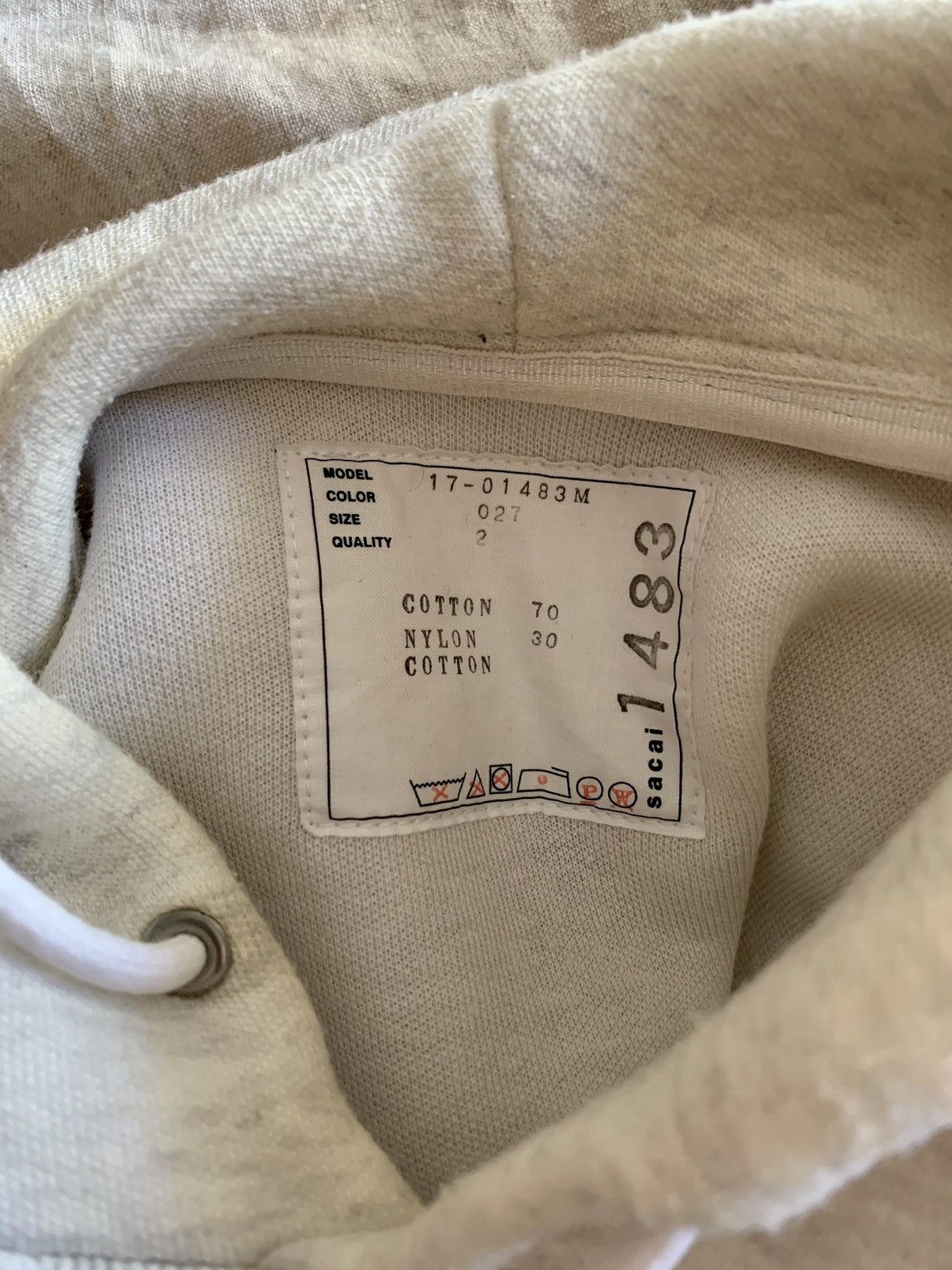 Sacai F/W17 Cut Up Hoodie Size US M / EU 48-50 / 2 - 6 Thumbnail