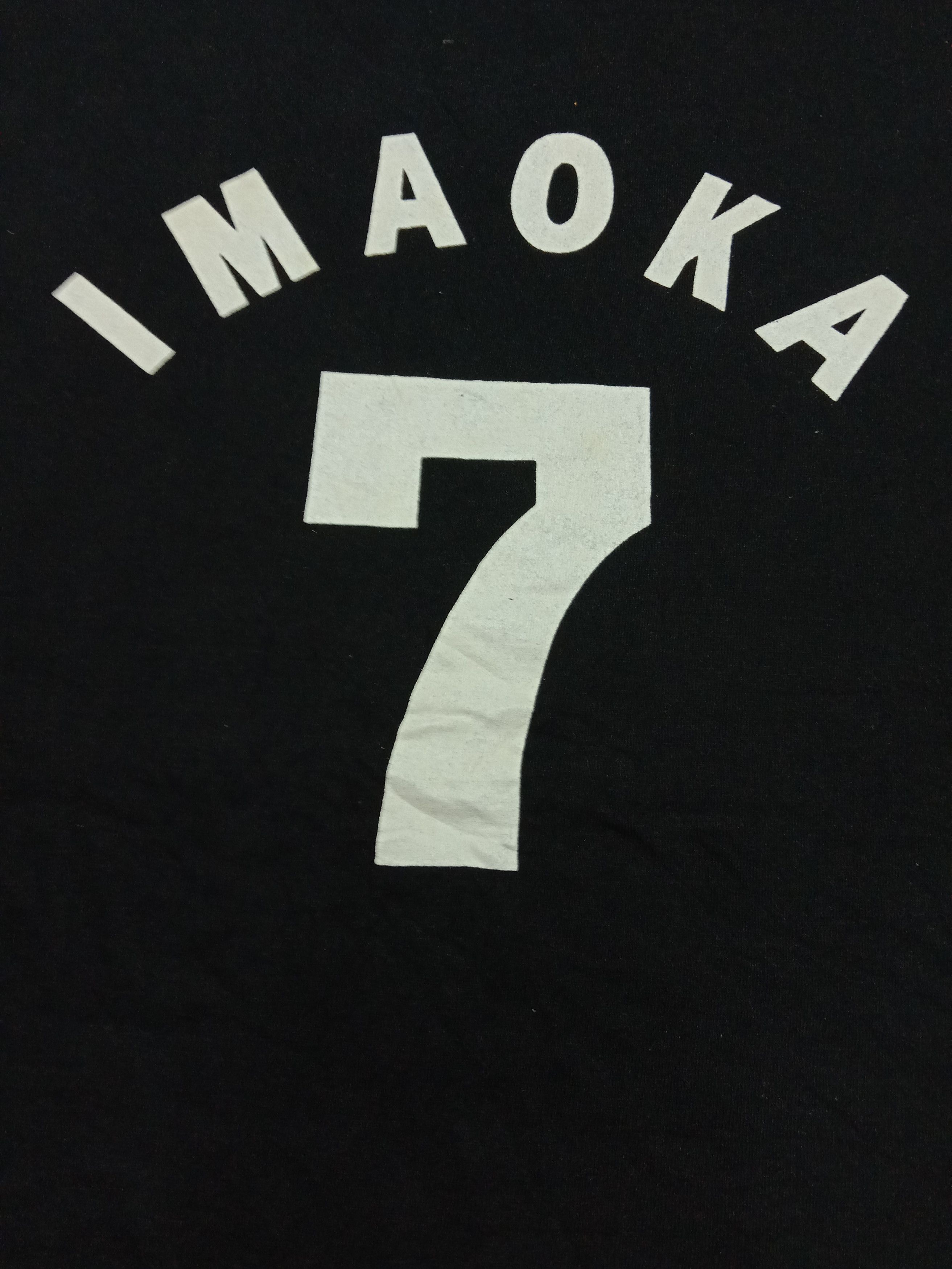 MLB Vintage MLB NPB Hanshin Tigers X Imaoka 7 Black Tee Size US L / EU 52-54 / 3 - 4 Thumbnail
