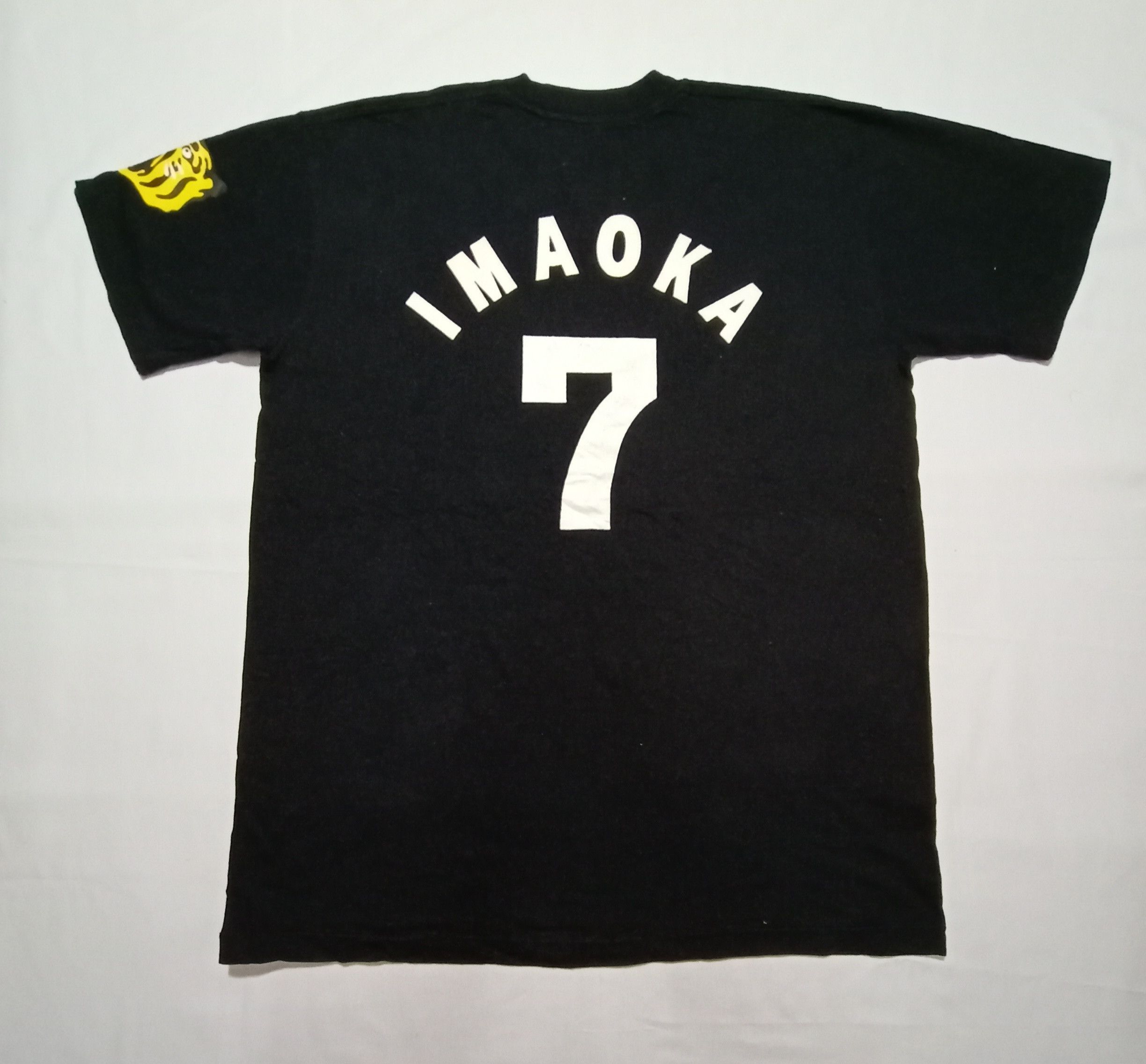 MLB Vintage MLB NPB Hanshin Tigers X Imaoka 7 Black Tee Size US L / EU 52-54 / 3 - 2 Thumbnail