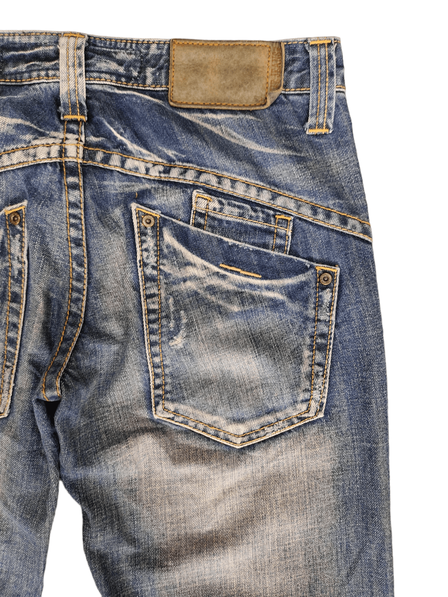 Hysteric Glamour × Undercover Flare Jeans Drive Jeans Distressed Boot Cut Jeans Low Rise Size US 27 - 17 Thumbnail