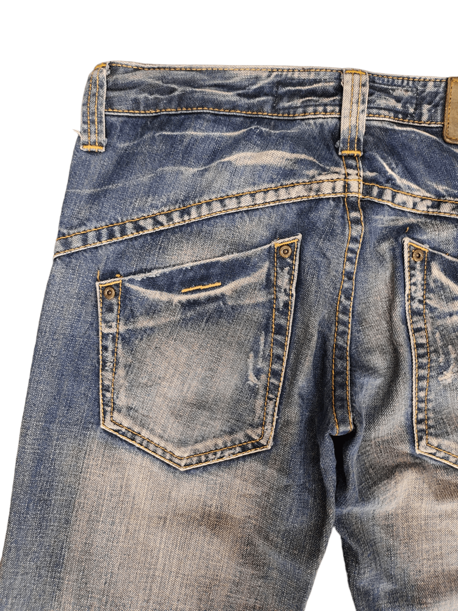 Hysteric Glamour × Undercover Flare Jeans Drive Jeans Distressed Boot Cut Jeans Low Rise Size US 27 - 18 Thumbnail