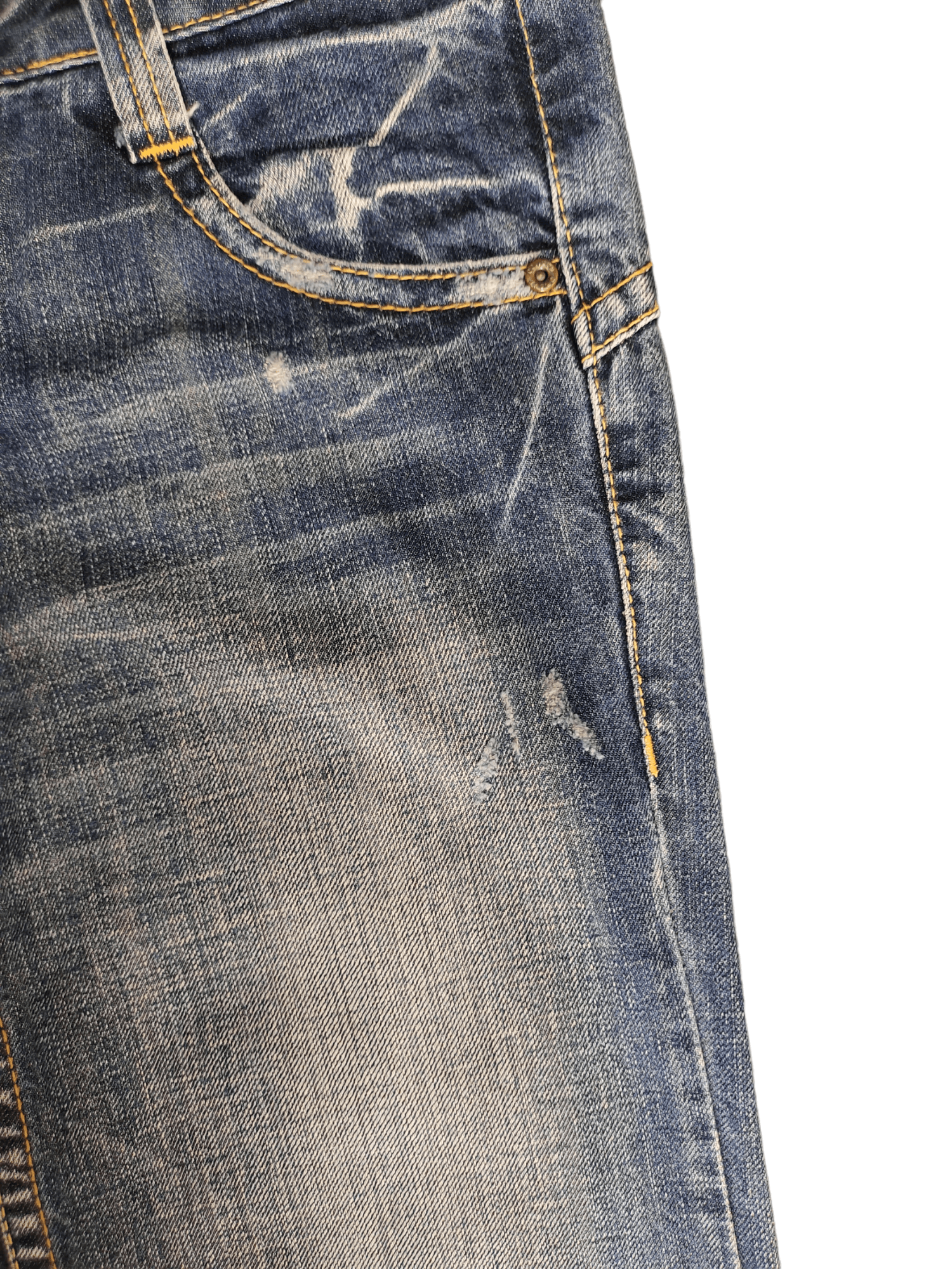 Hysteric Glamour × Undercover Flare Jeans Drive Jeans Distressed Boot Cut Jeans Low Rise Size US 27 - 12 Thumbnail
