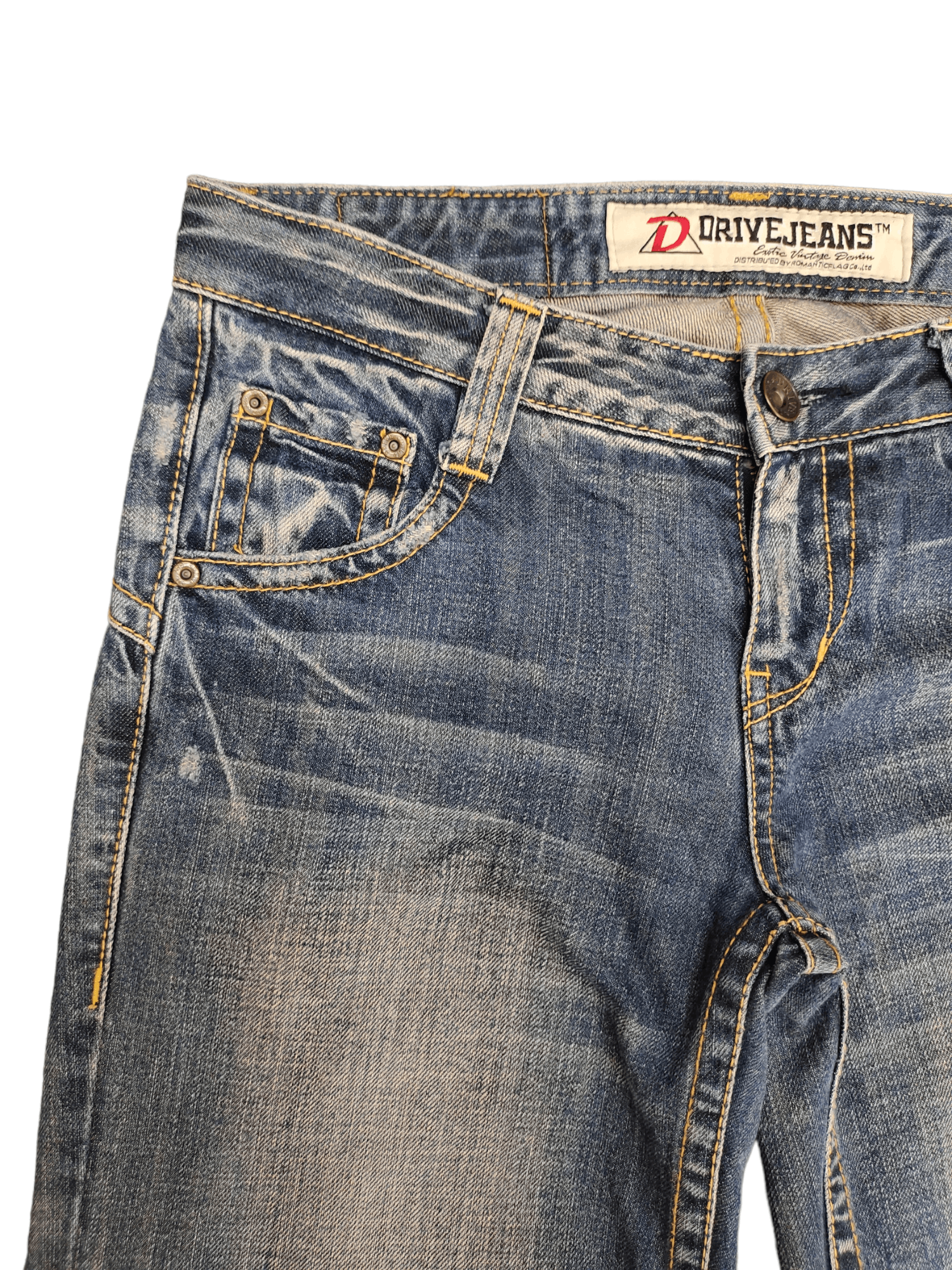 Hysteric Glamour × Undercover Flare Jeans Drive Jeans Distressed Boot Cut Jeans Low Rise Size US 27 - 9 Thumbnail