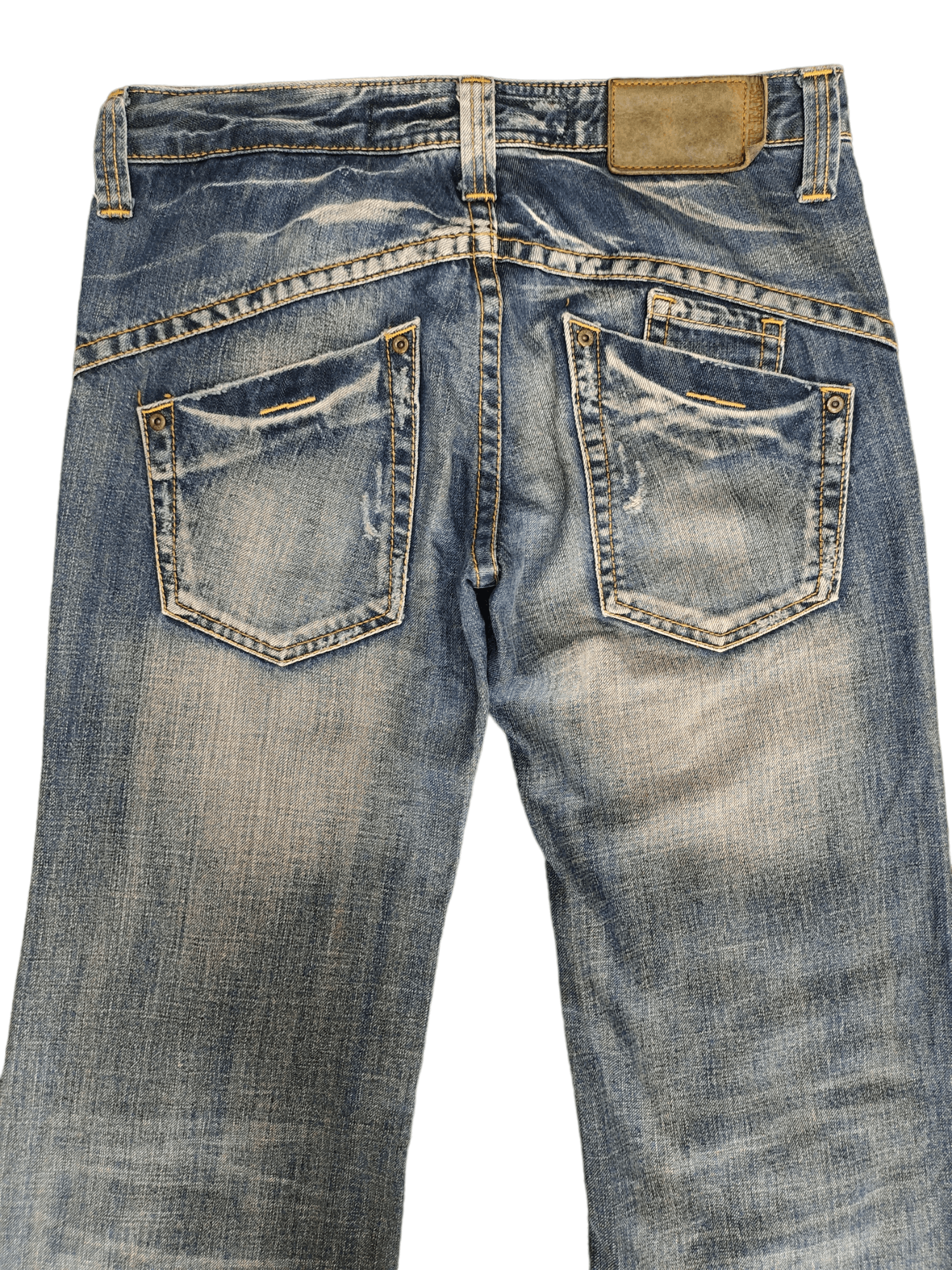 Hysteric Glamour × Undercover Flare Jeans Drive Jeans Distressed Boot Cut Jeans Low Rise Size US 27 - 16 Thumbnail