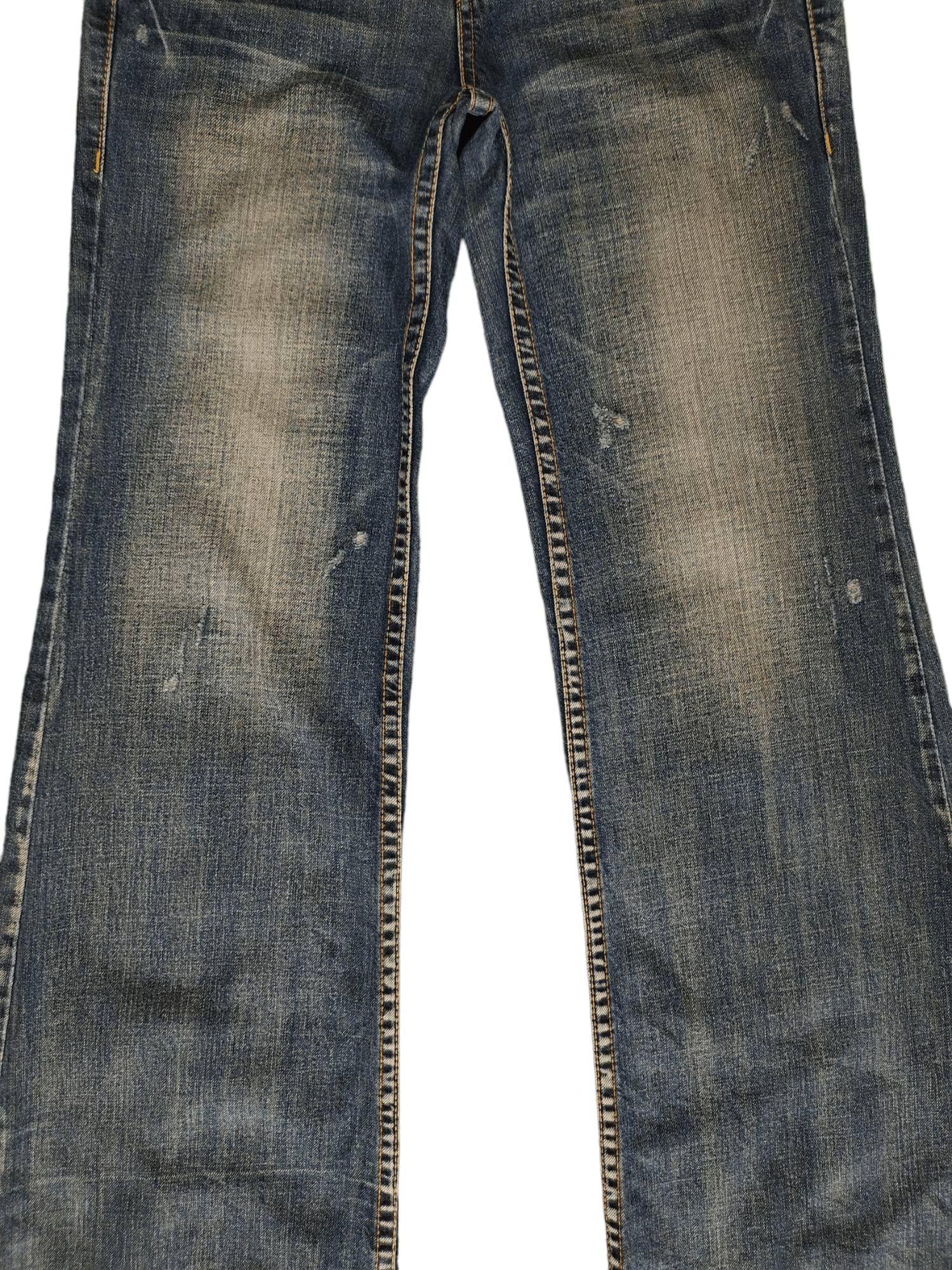 Hysteric Glamour × Undercover Flare Jeans Drive Jeans Distressed Boot Cut Jeans Low Rise Size US 27 - 3 Thumbnail