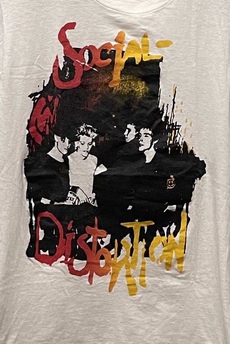 Band Tees × Vintage Vintage Social Distortion Z5 Size US M / EU 48-50 / 2 - 2 Thumbnail