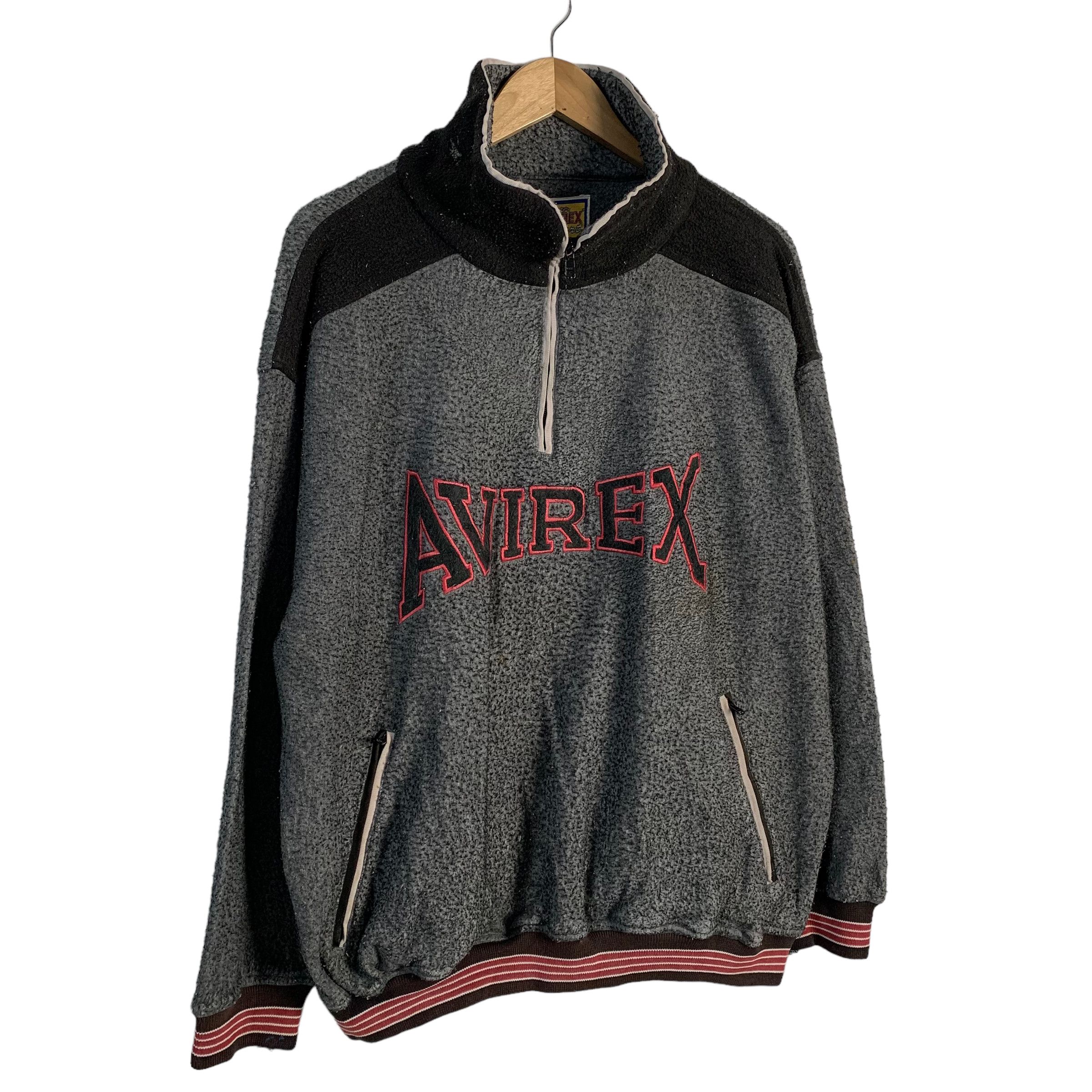 Avirex Avirex Spellout Big Logo Color Block Sweater Size US L / EU 52-54 / 3 - 2 Thumbnail