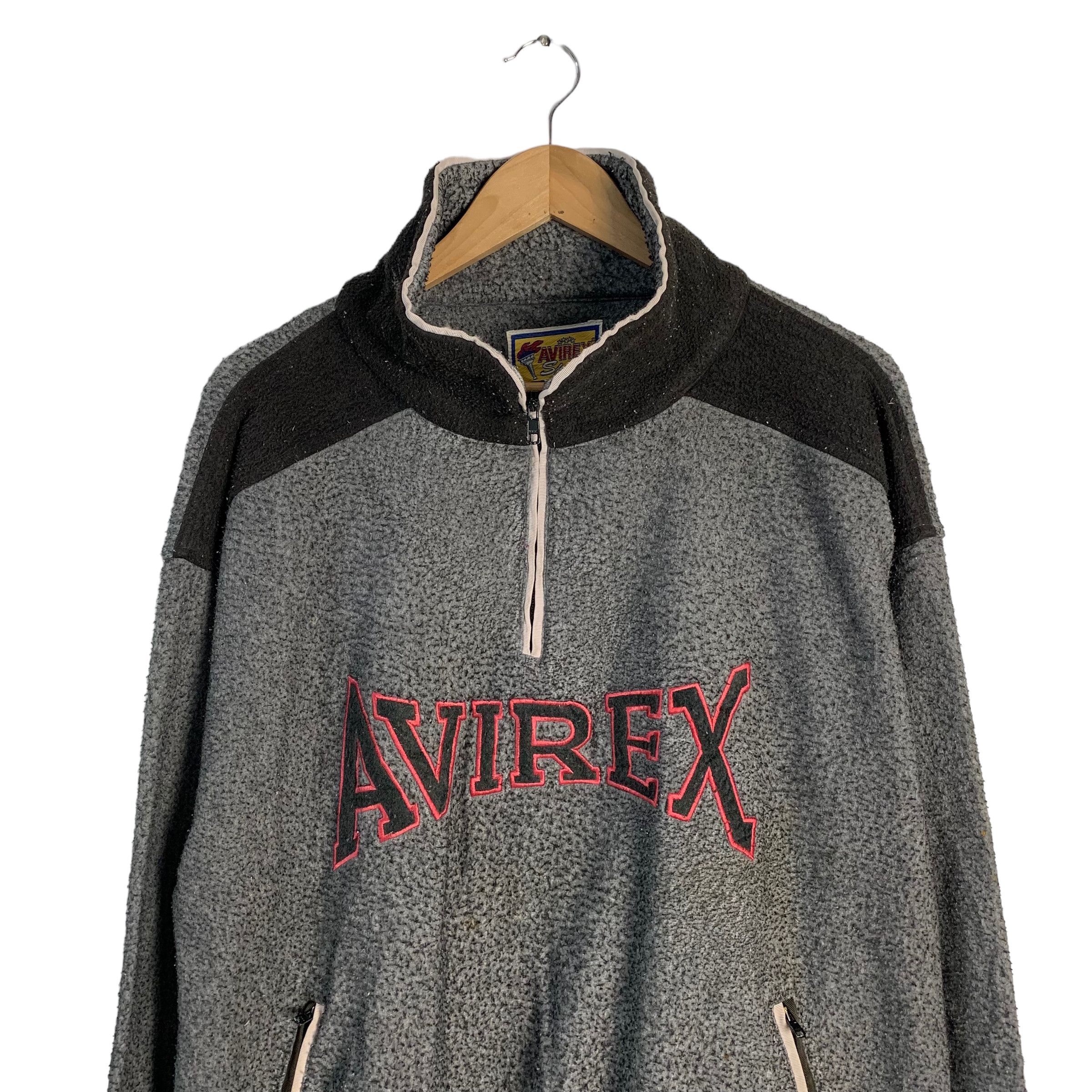 Avirex Avirex Spellout Big Logo Color Block Sweater Size US L / EU 52-54 / 3 - 3 Thumbnail