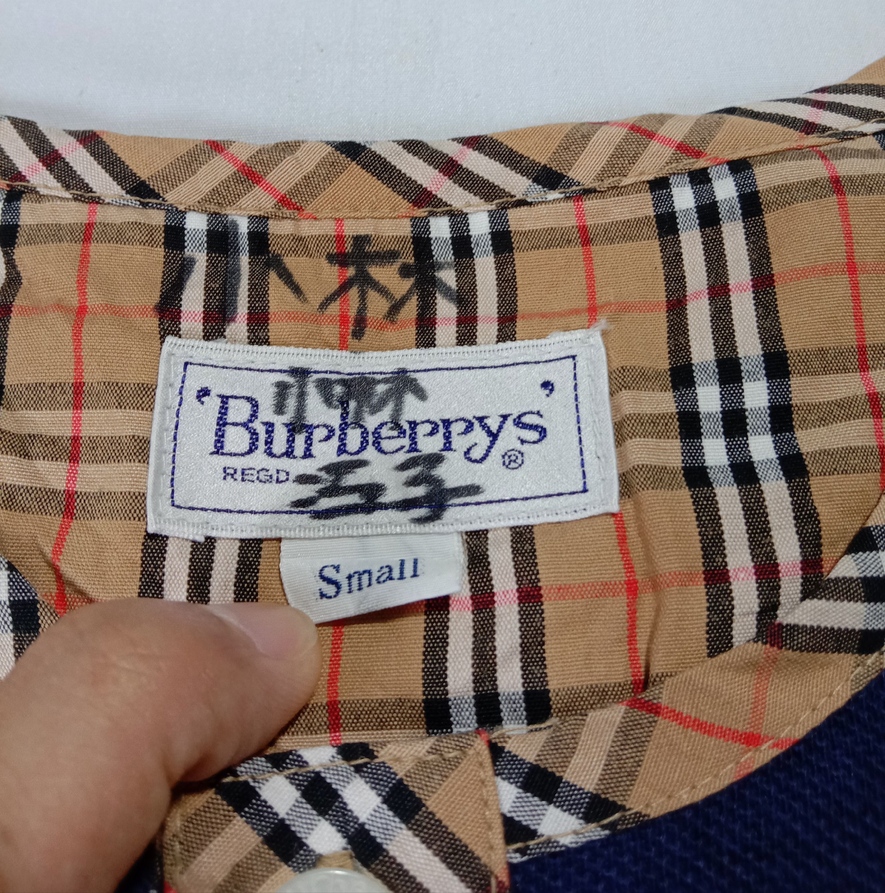 Burberry Vintage Burberry's Nova Checked Monogram L/Sleeve Shirt Size US S / EU 44-46 / 1 - 3 Thumbnail