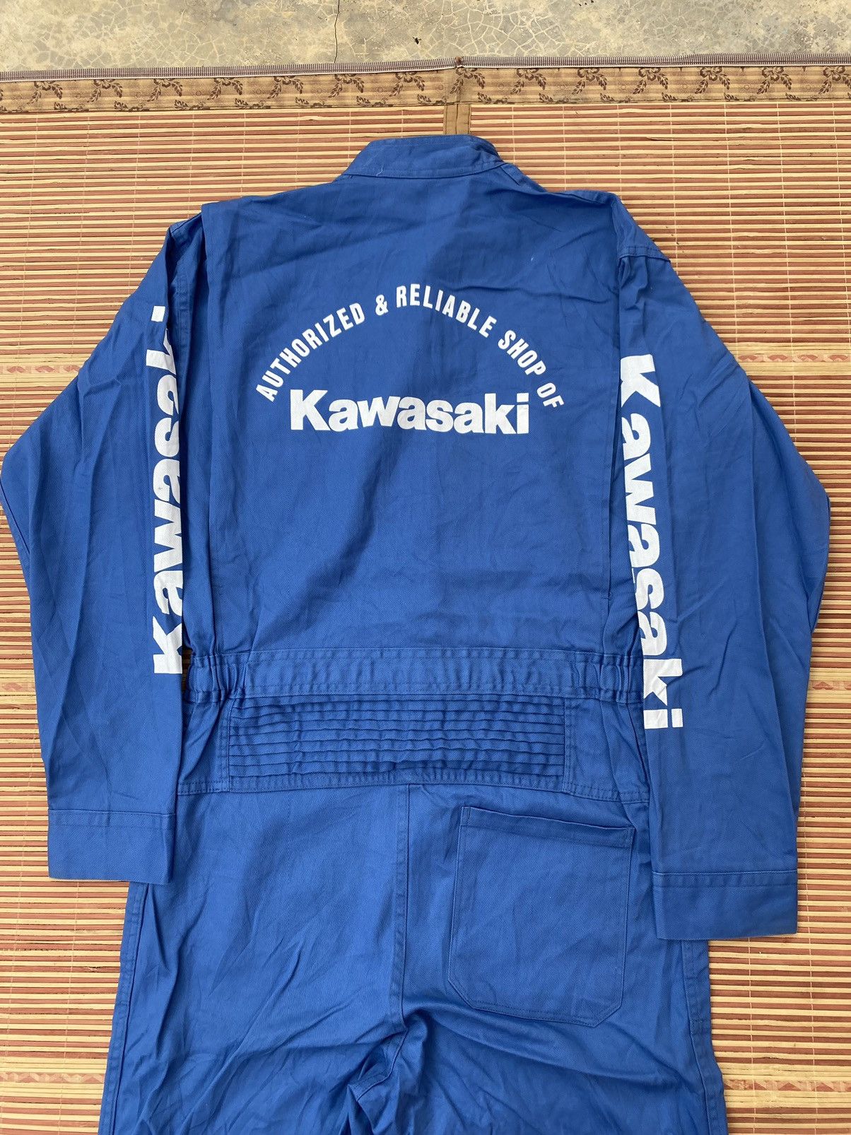 Vintage Vintage Kawasaki Overalls Jumpsuit Size US 34 / EU 50 - 2 Thumbnail