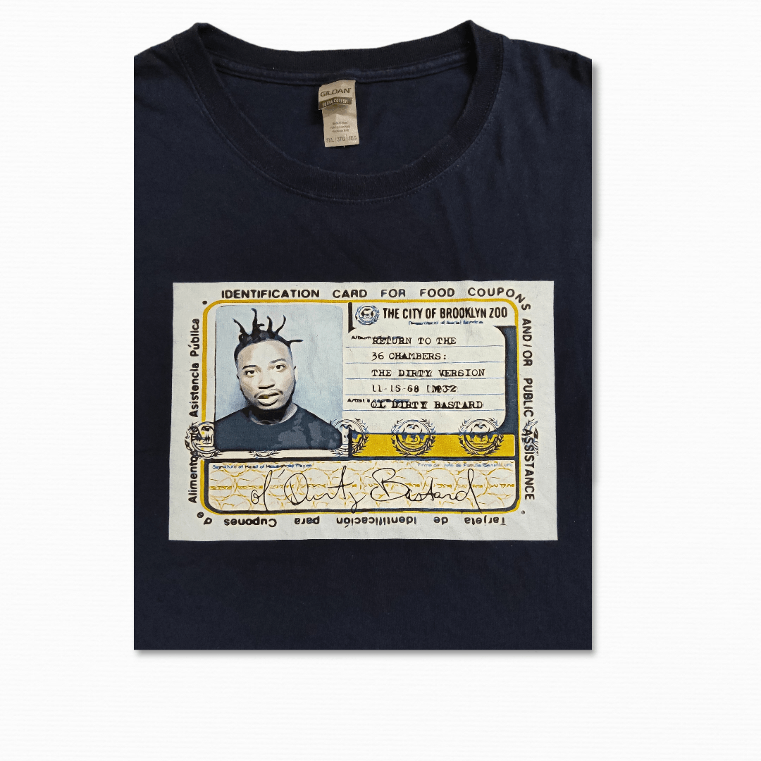 Rap Tees Ol' Dirty Bastard Solo debut album tee size 3XL Size US XXL / EU 58 / 5 - 7 Thumbnail
