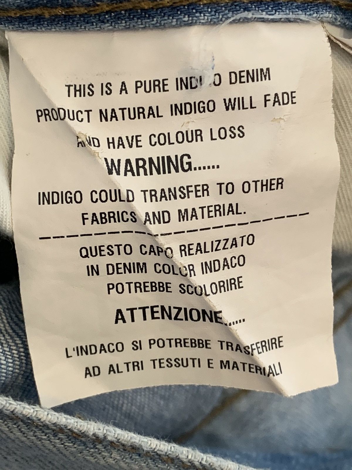Prada Extremely rare Prada pure Indigo jeans Size US 35 - 9 Thumbnail