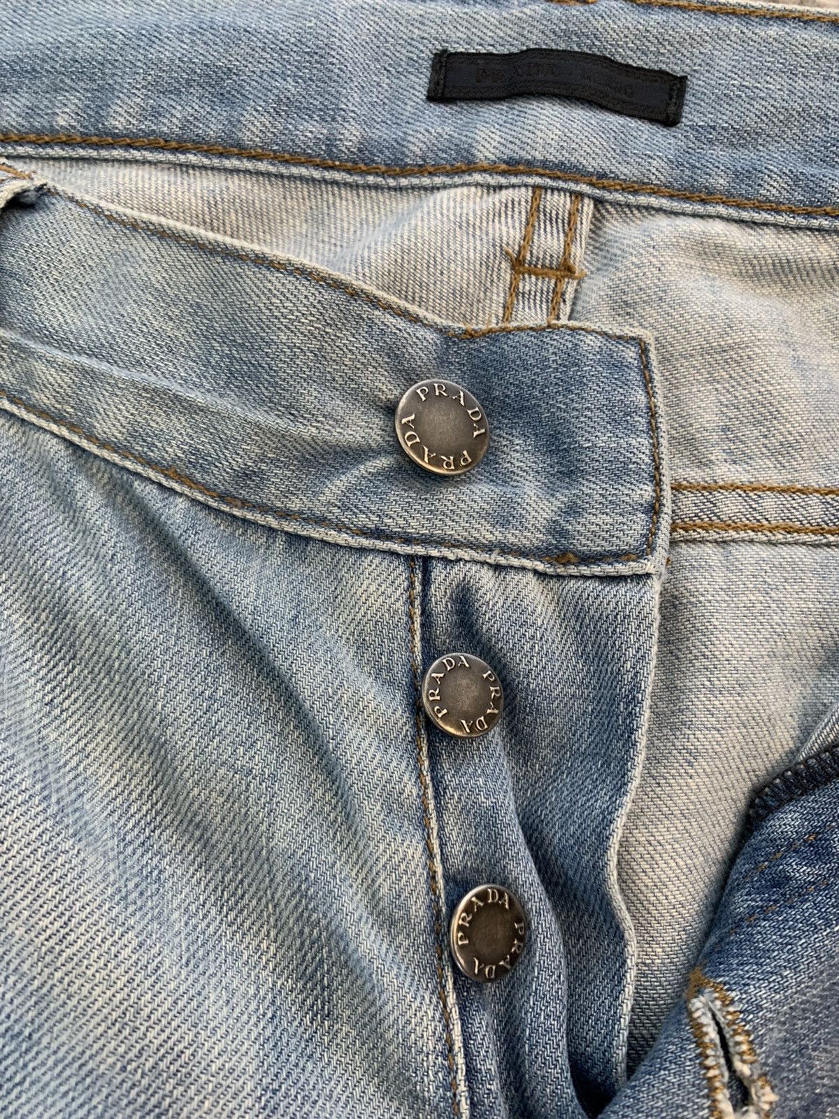Prada Extremely rare Prada pure Indigo jeans Size US 35 - 13 Thumbnail