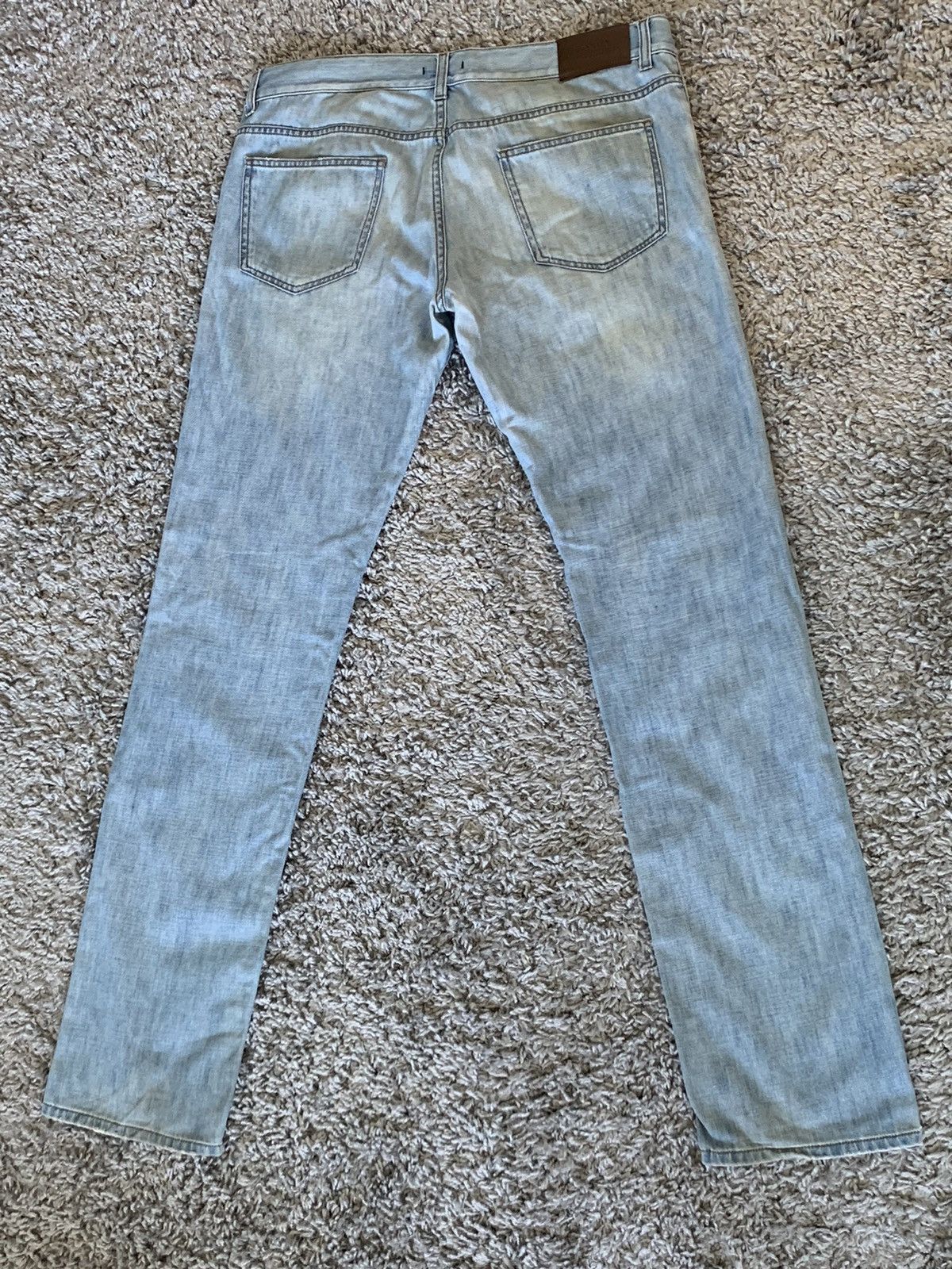Prada Extremely rare Prada pure Indigo jeans Size US 35 - 5 Thumbnail