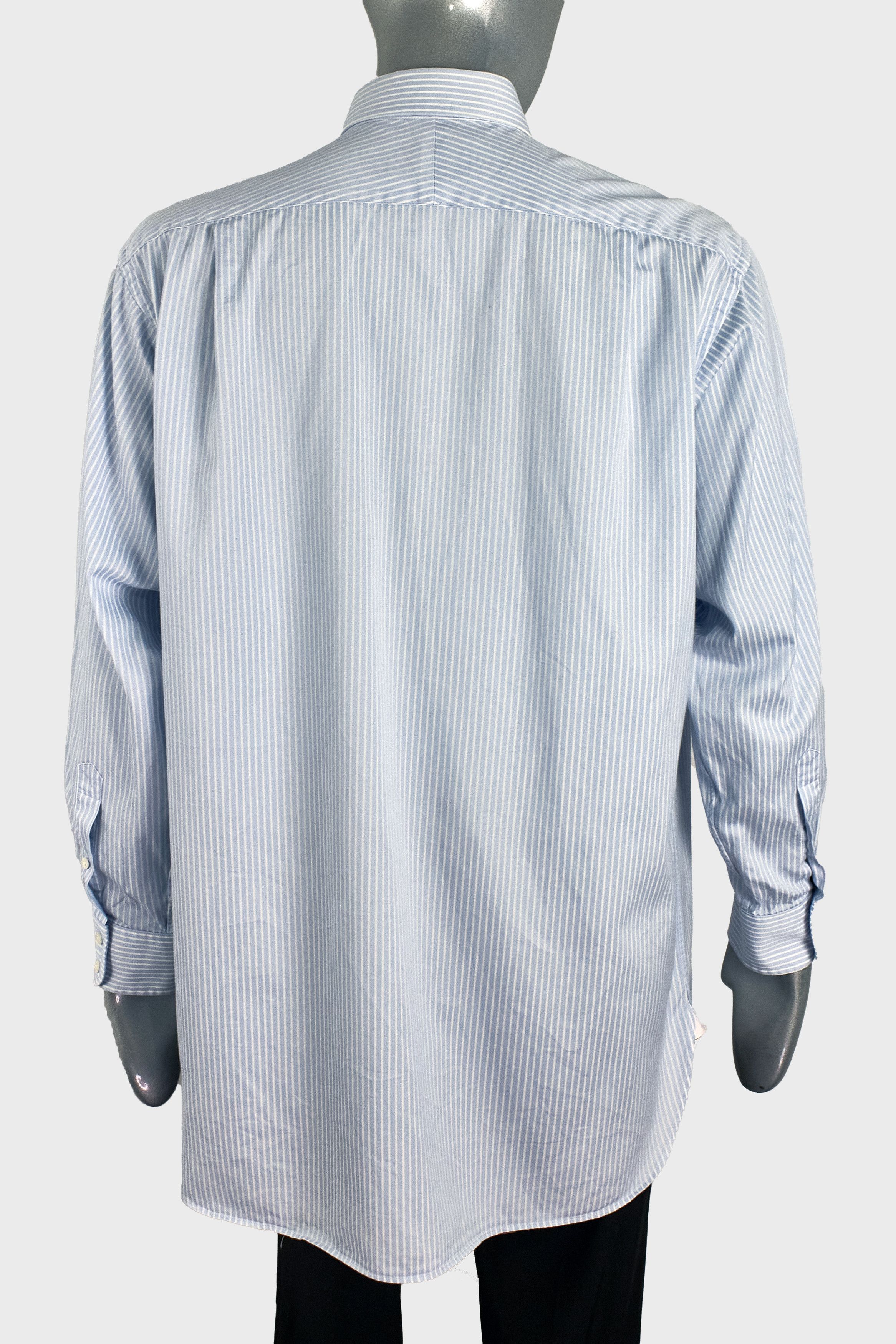 Pink Pink, Thomas Pink men's luxury striped oversized shirt Size US XL / EU 56 / 4 - 6 Thumbnail
