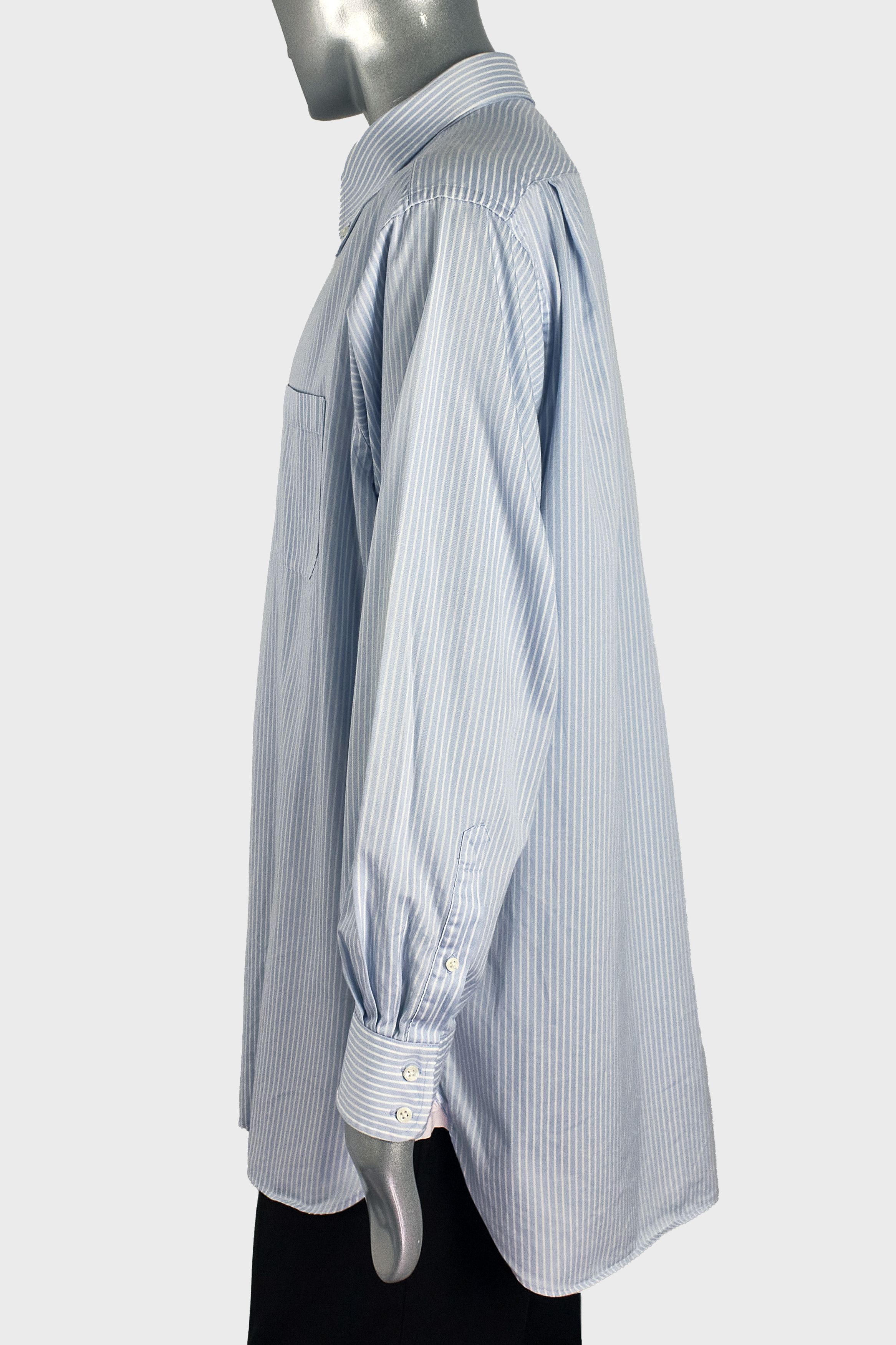 Pink Pink, Thomas Pink men's luxury striped oversized shirt Size US XL / EU 56 / 4 - 5 Thumbnail