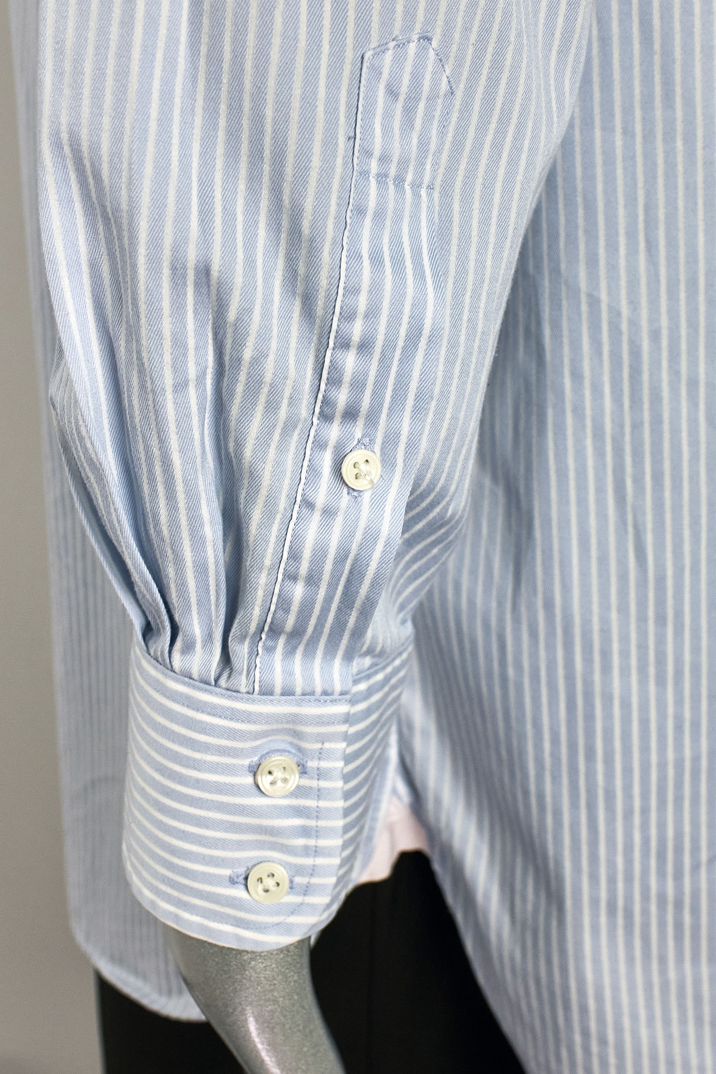 Pink Pink, Thomas Pink men's luxury striped oversized shirt Size US XL / EU 56 / 4 - 9 Thumbnail