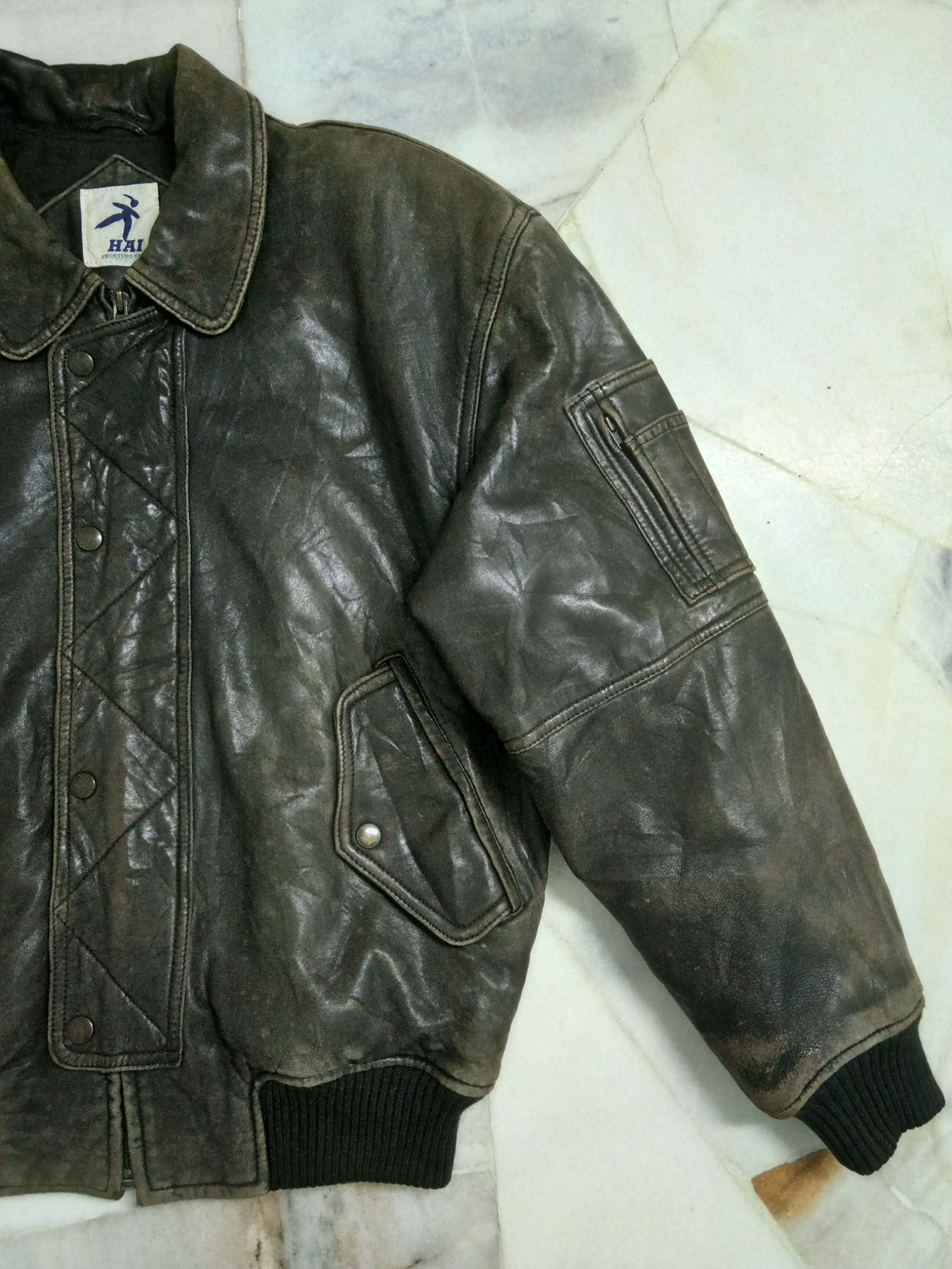 Issey Miyake 80's Hai Sporting Gear Miyake Design studio Bomber Jacket Size US M / EU 48-50 / 2 - 6 Thumbnail