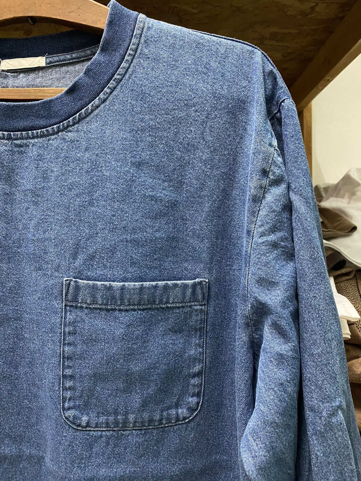 GU GU DENIM LONG SLEEVE Size US L / EU 52-54 / 3 - 4 Thumbnail
