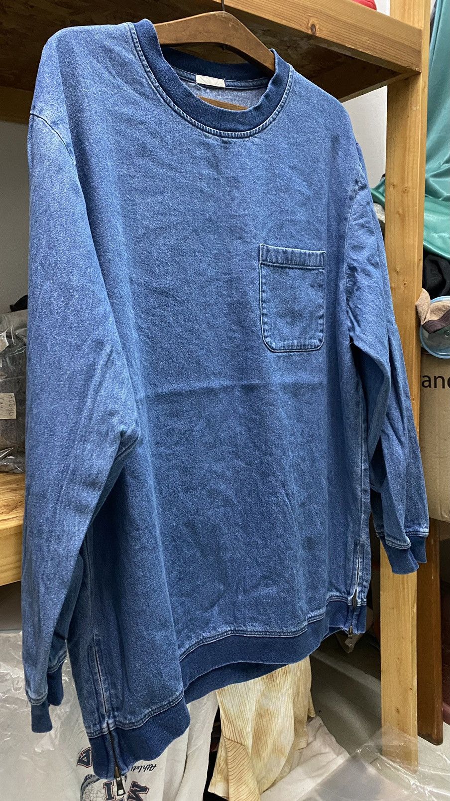 GU GU DENIM LONG SLEEVE Size US L / EU 52-54 / 3 - 3 Thumbnail