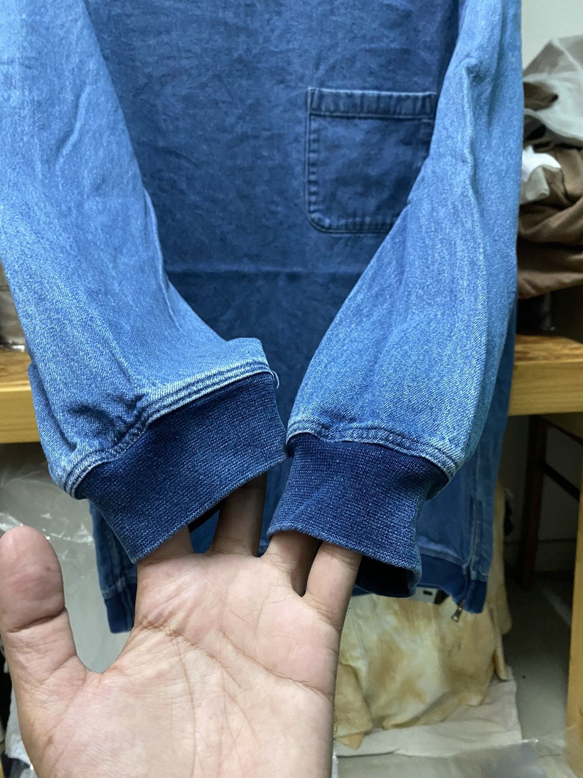 GU GU DENIM LONG SLEEVE Size US L / EU 52-54 / 3 - 5 Thumbnail