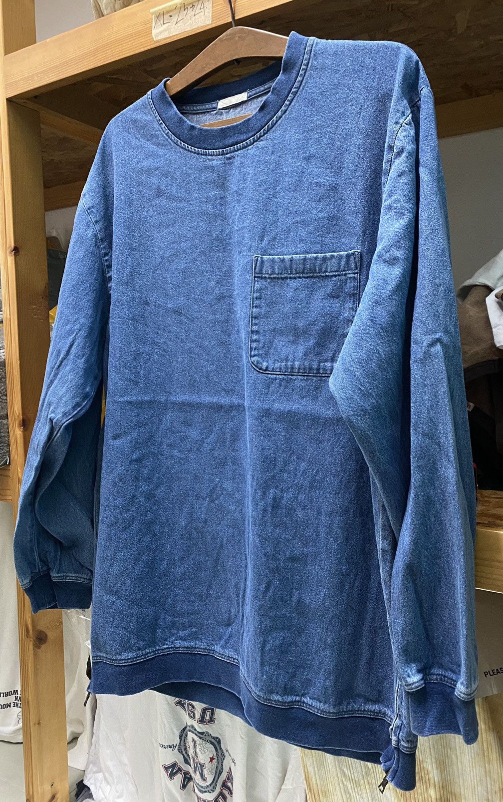 GU GU DENIM LONG SLEEVE Size US L / EU 52-54 / 3 - 2 Thumbnail