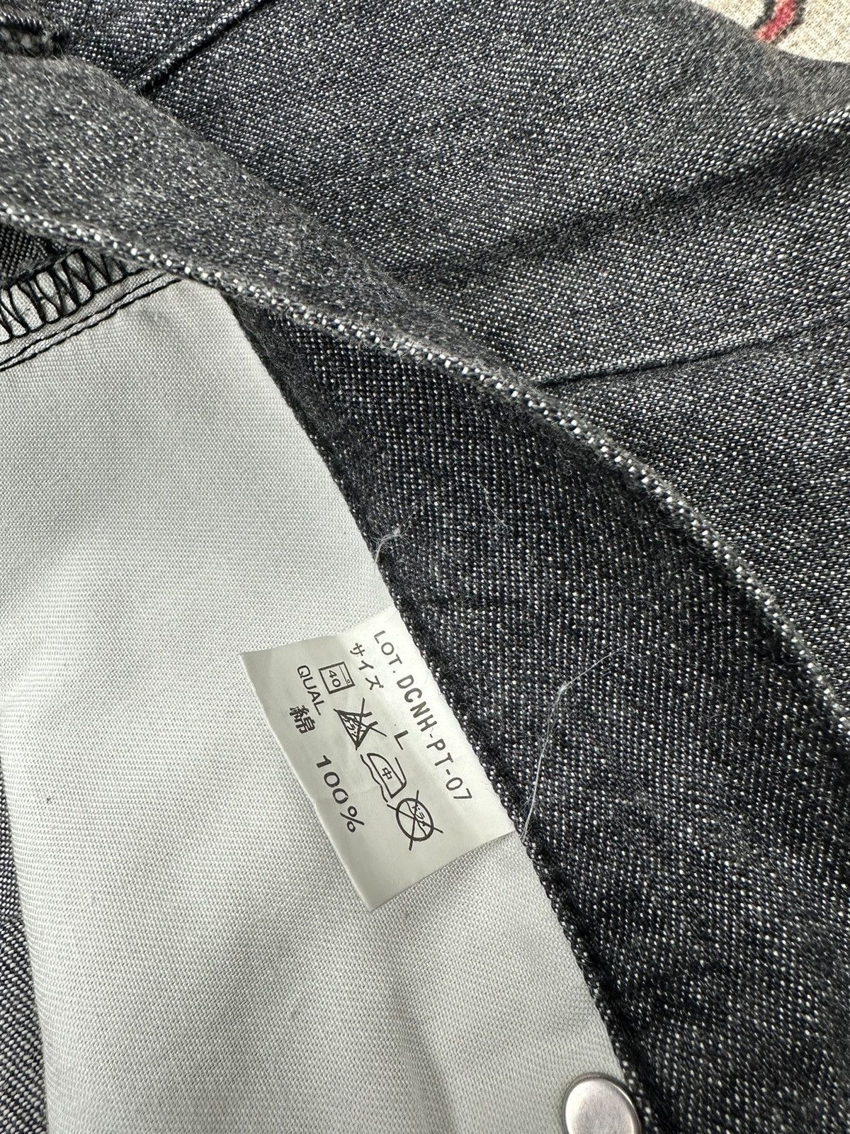 Japanese Brand × Neighborhood 🔥NEIGHBORHOOD DENIM🔥 3204 BLACK DENIM CARGO PANT Size US 36 / EU 52 - 13 Thumbnail