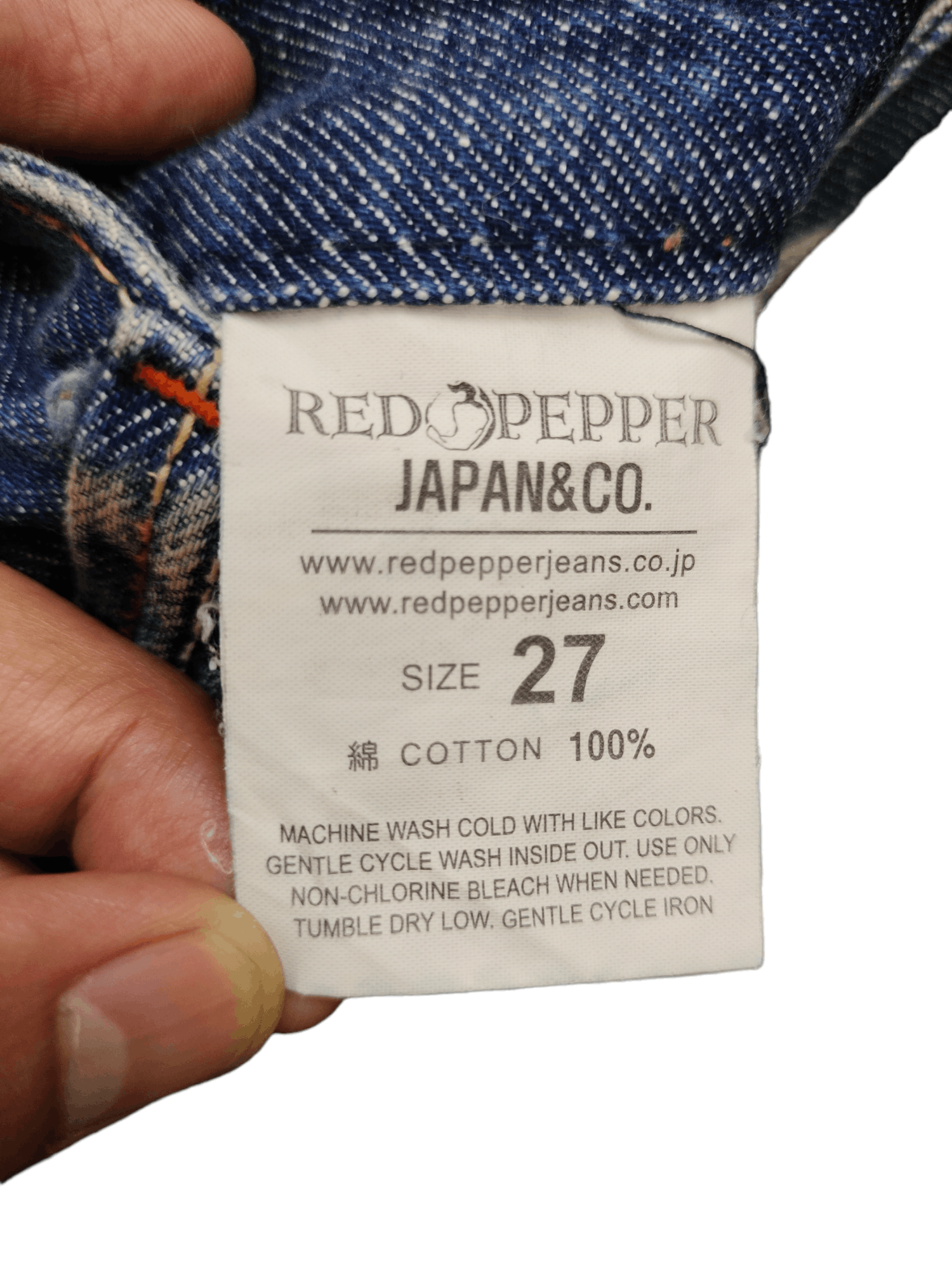 Ed Hardy × Japanese Brand × Tornado Mart Flare Jeans Red