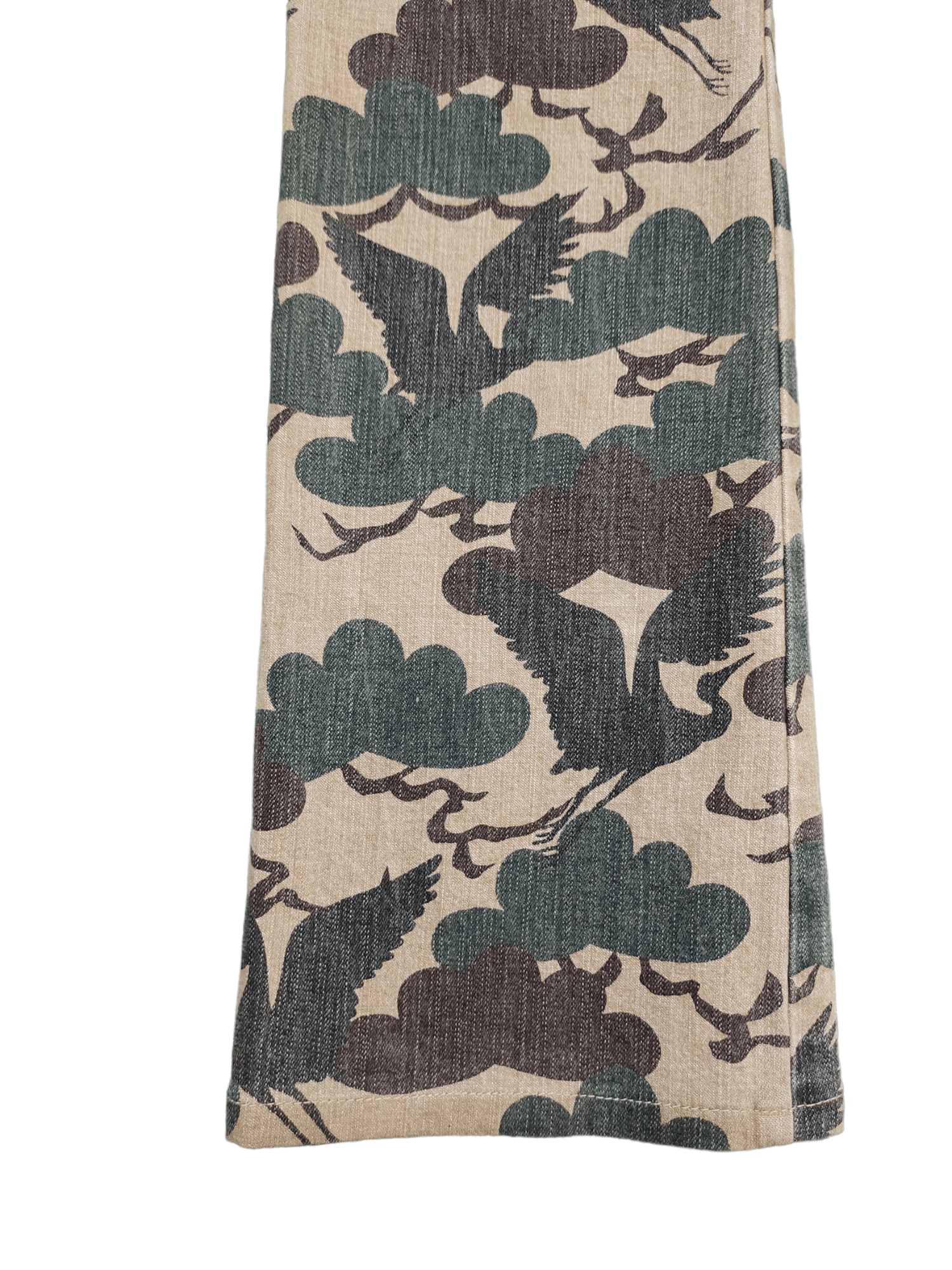 Hysteric Glamour Flare Pants Crane Bird Camo Boot Cut Pants y2k Low Rise Size US 28 / EU 44 - 13 Thumbnail