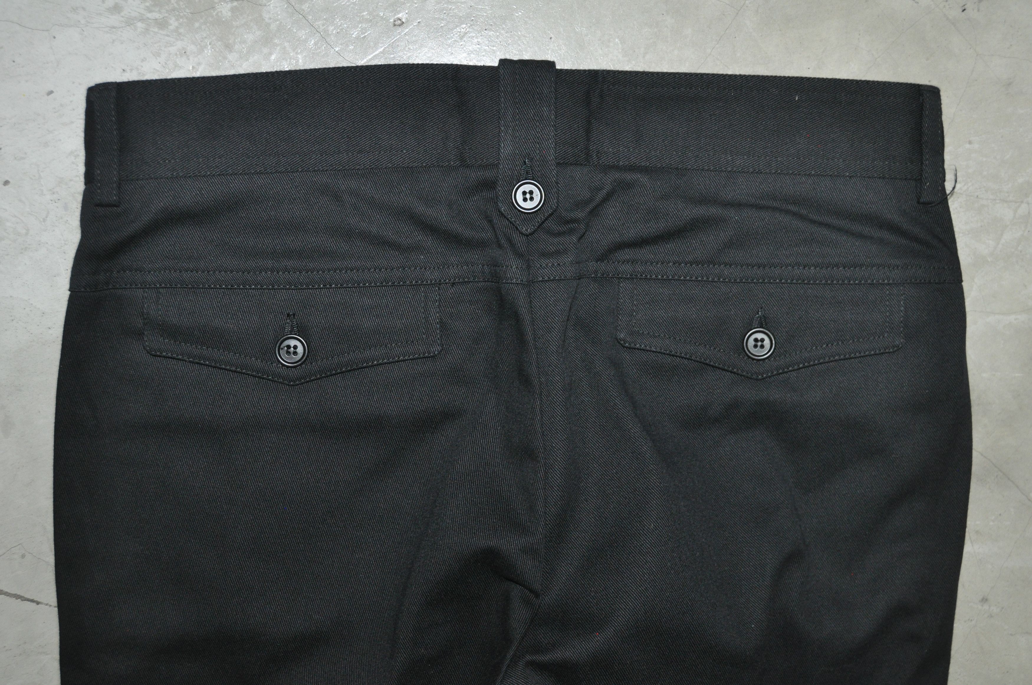 Dior × Hedi Slimane Dior - Hedi Slimane - F/W 06 - Cotton-Twill Trousers Size US 28 / EU 44 - 3 Thumbnail