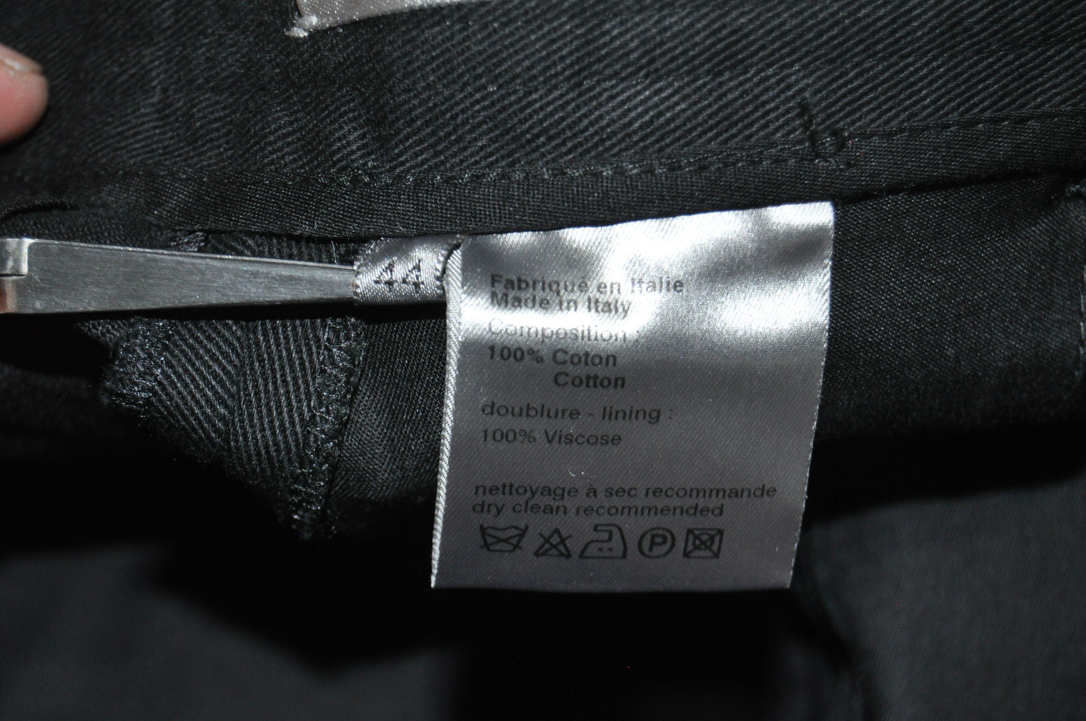 Dior × Hedi Slimane Dior - Hedi Slimane - F/W 06 - Cotton-Twill Trousers Size US 28 / EU 44 - 8 Thumbnail