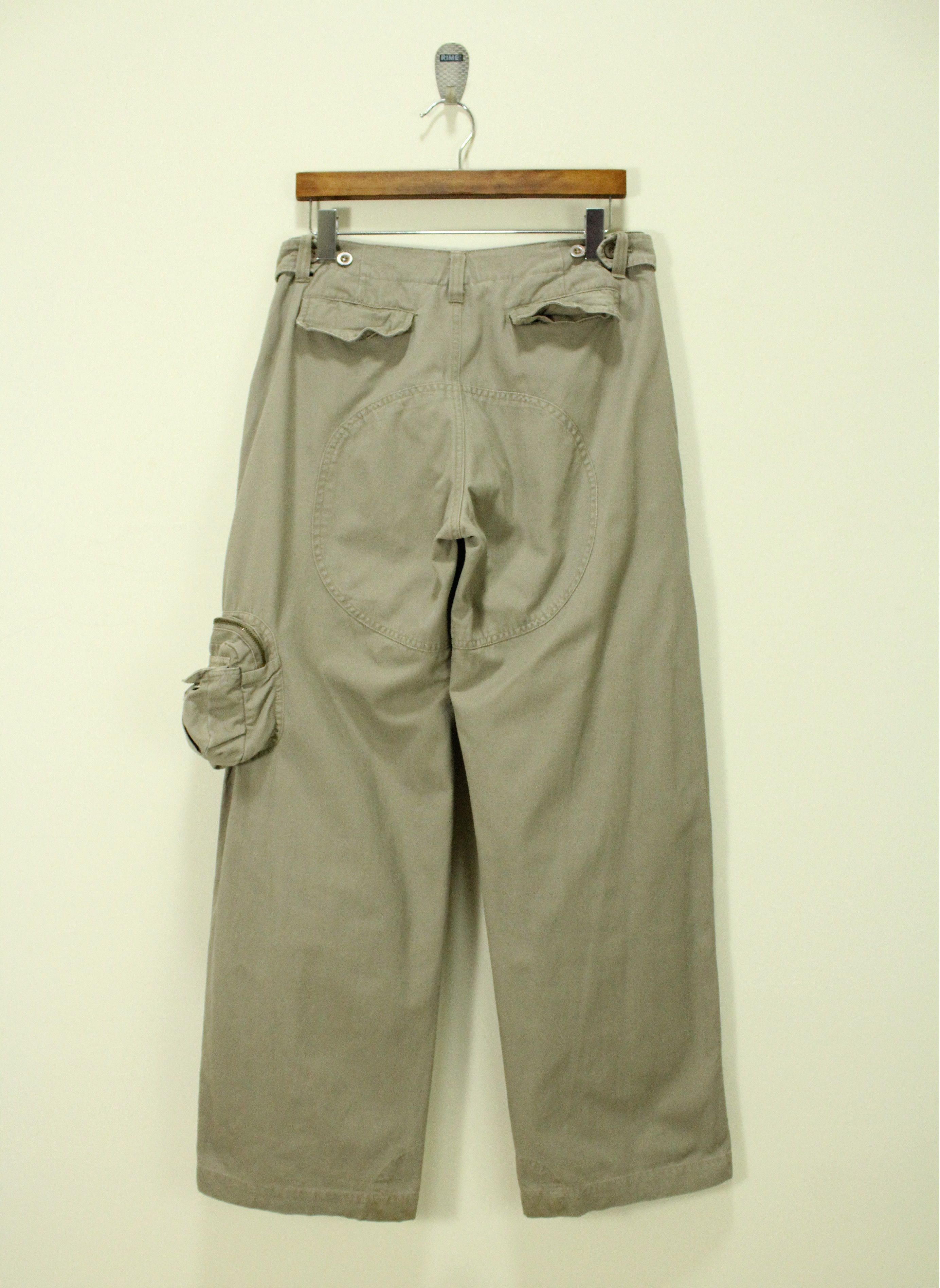 Japanese Brand Style Pockets THE BATTLE Pants Cargos Utility Skater Raver Size US 40 / EU 56 - 4 Thumbnail