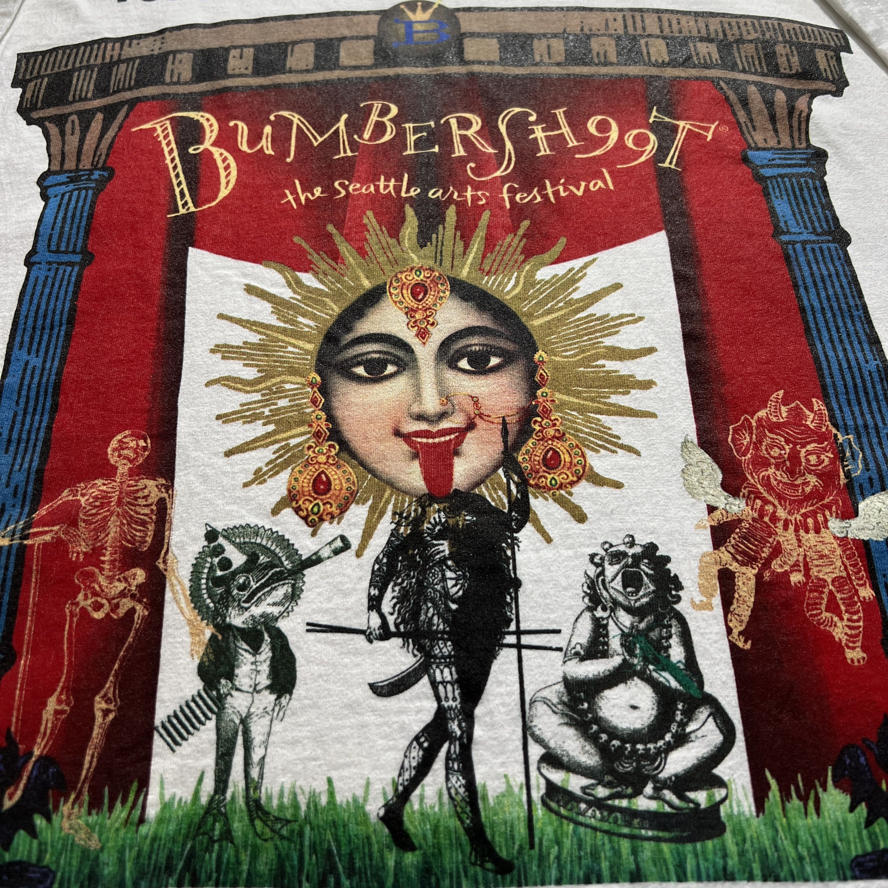 Band Tees × Vintage Vintage 90s Bumbershoot Seattle Arts Festival Graphic Tee Size US L / EU 52-54 / 3 - 3 Thumbnail