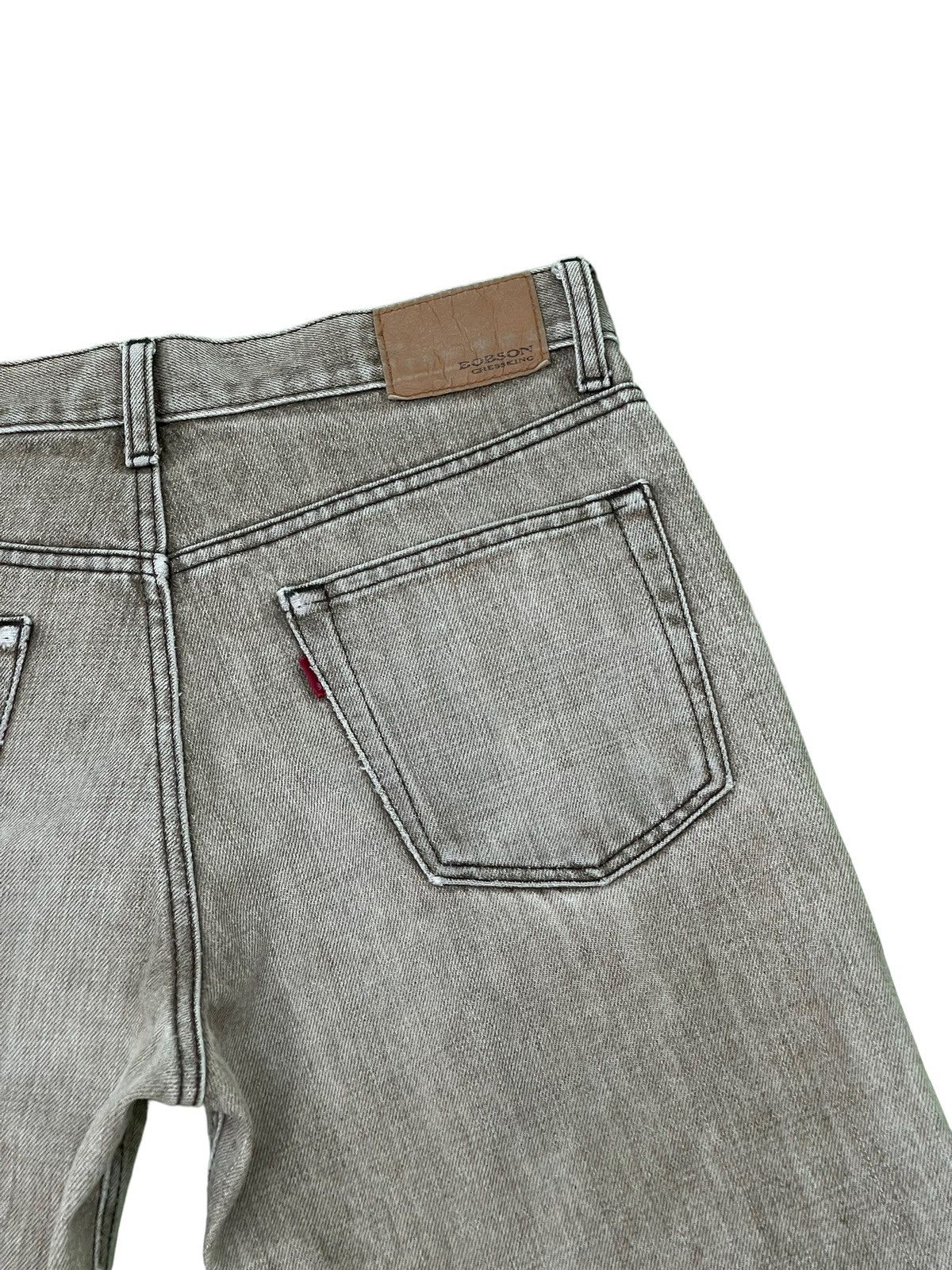 Japanese Brand Flare Jeans Bobson Japan Distress Denim Boot Cut 5🟦5 Size US 30 / EU 46 - 19 Thumbnail
