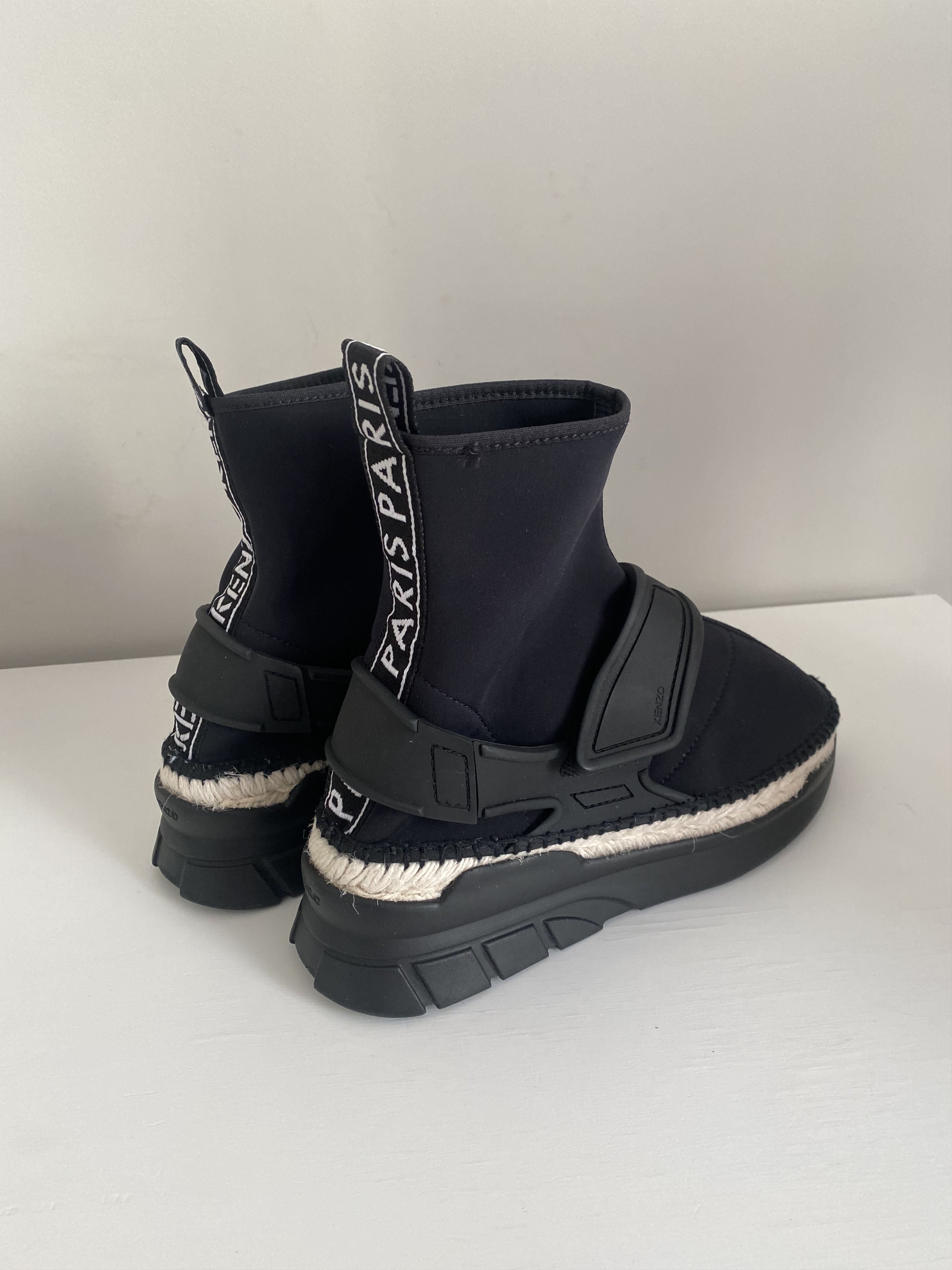 Kenzo Kenzo Hi Top TechWear Sneaker Size 37 New Size US 7 / IT 37 - 2 Thumbnail