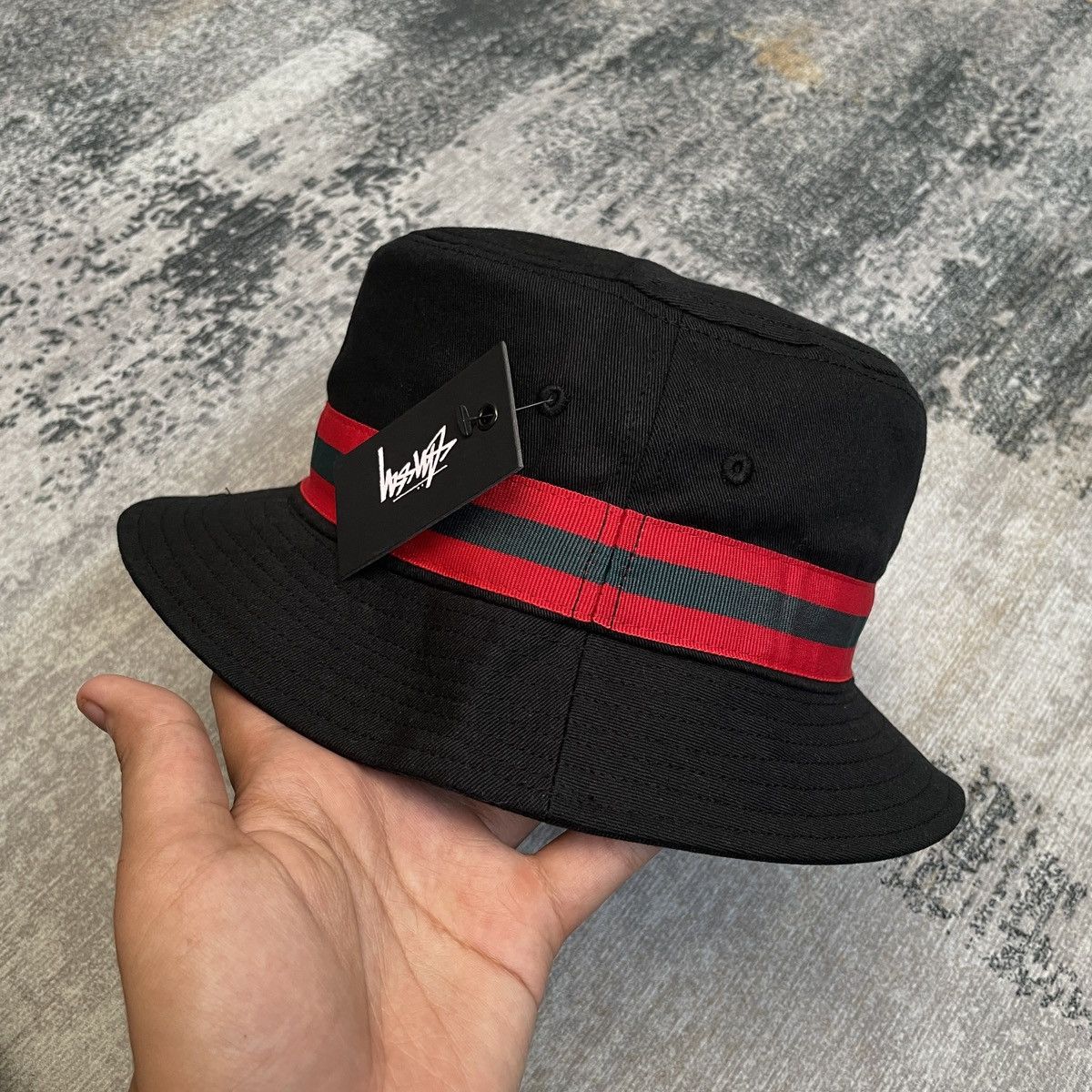 Stussy STUSSY STRIPE LINE BUCKET HAT // LXL Size ONE SIZE - 3 Thumbnail