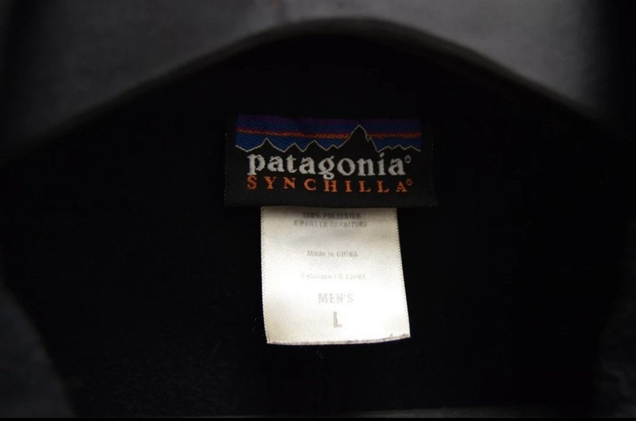 Patagonia PATAGONIA SYNCHILLA FLEECE ZIP L Size Black Size US L / EU 52-54 / 3 - 2 Thumbnail
