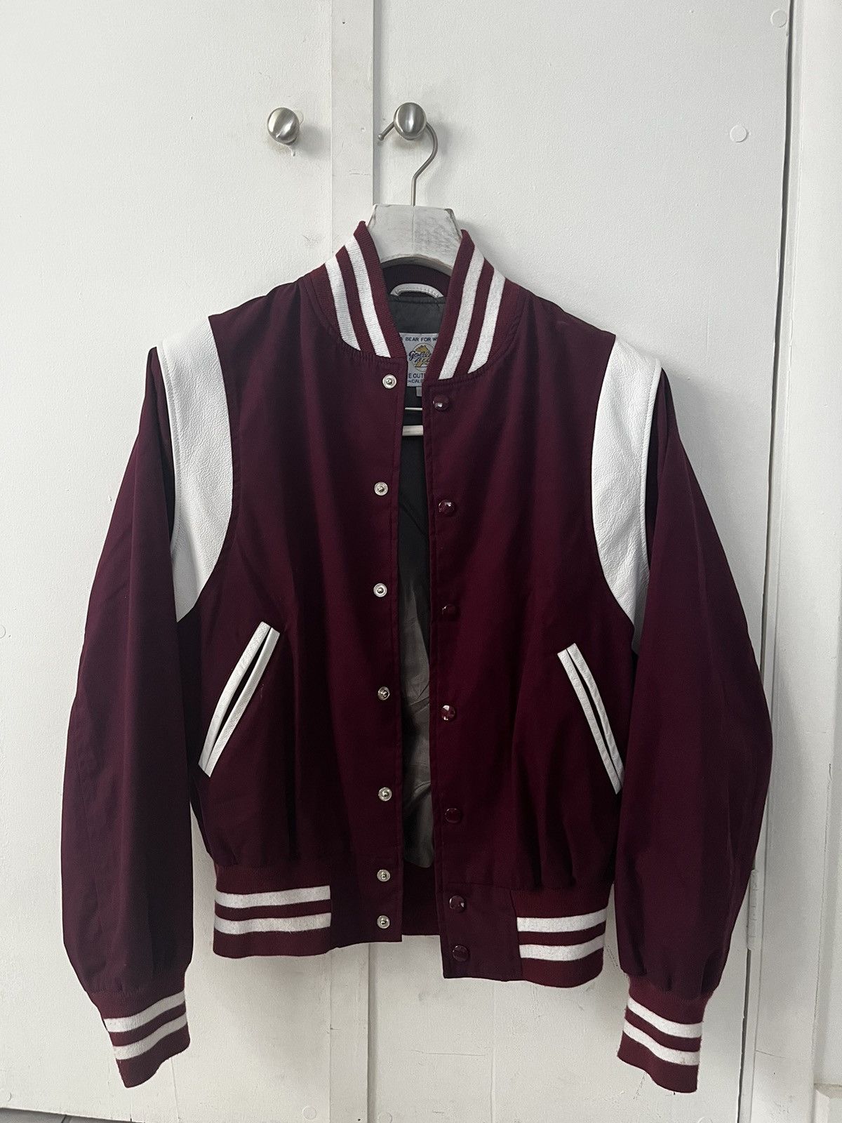 Golden Bear Golden Bear Varsity Letterman Jacket Bomber Vintage Grailed