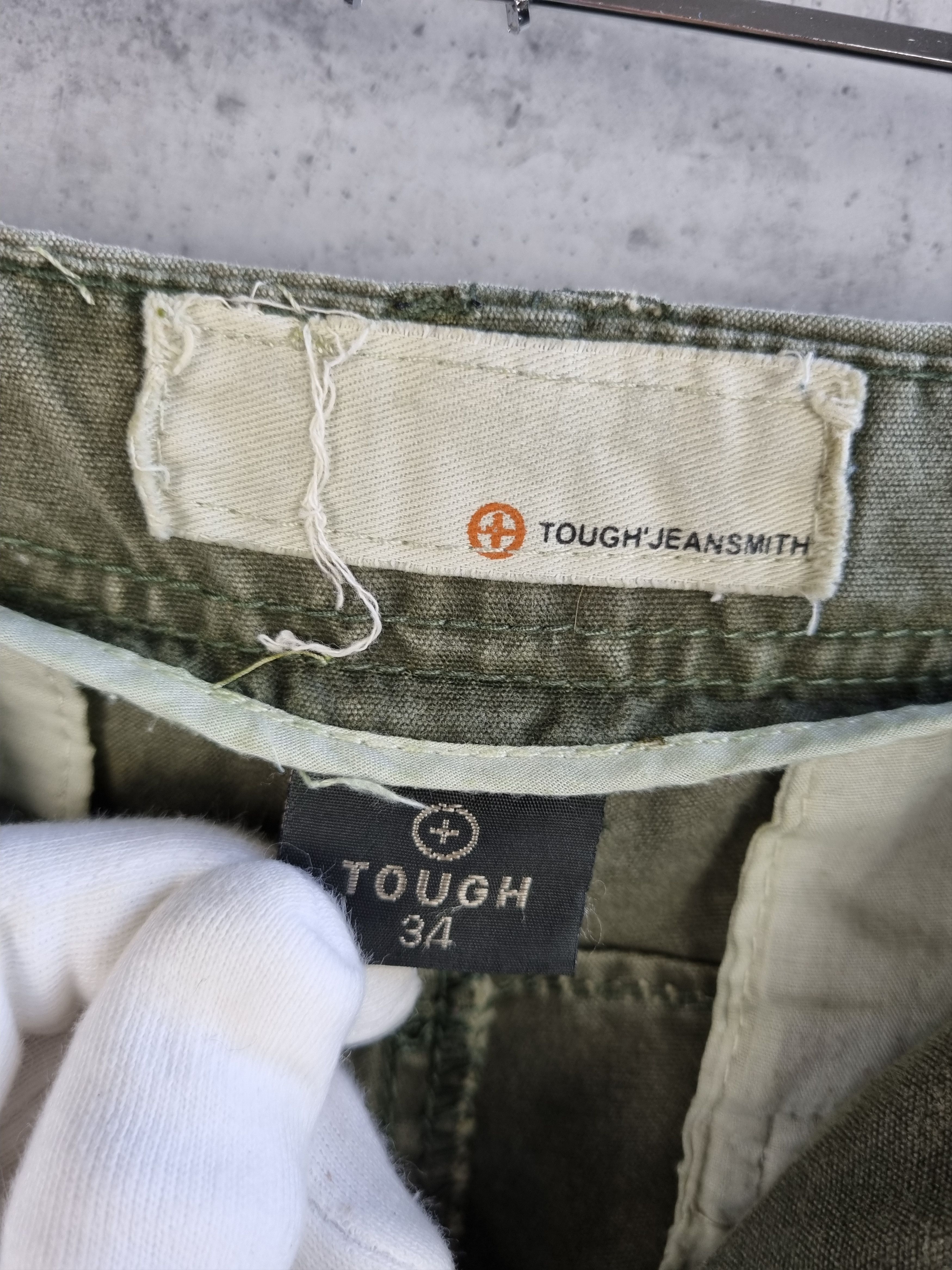 Japanese Brand × Vintage Unique Iconic TOUGH jeans Parachute multi pocket cargo pants Size US 32 / EU 48 - 16 Thumbnail