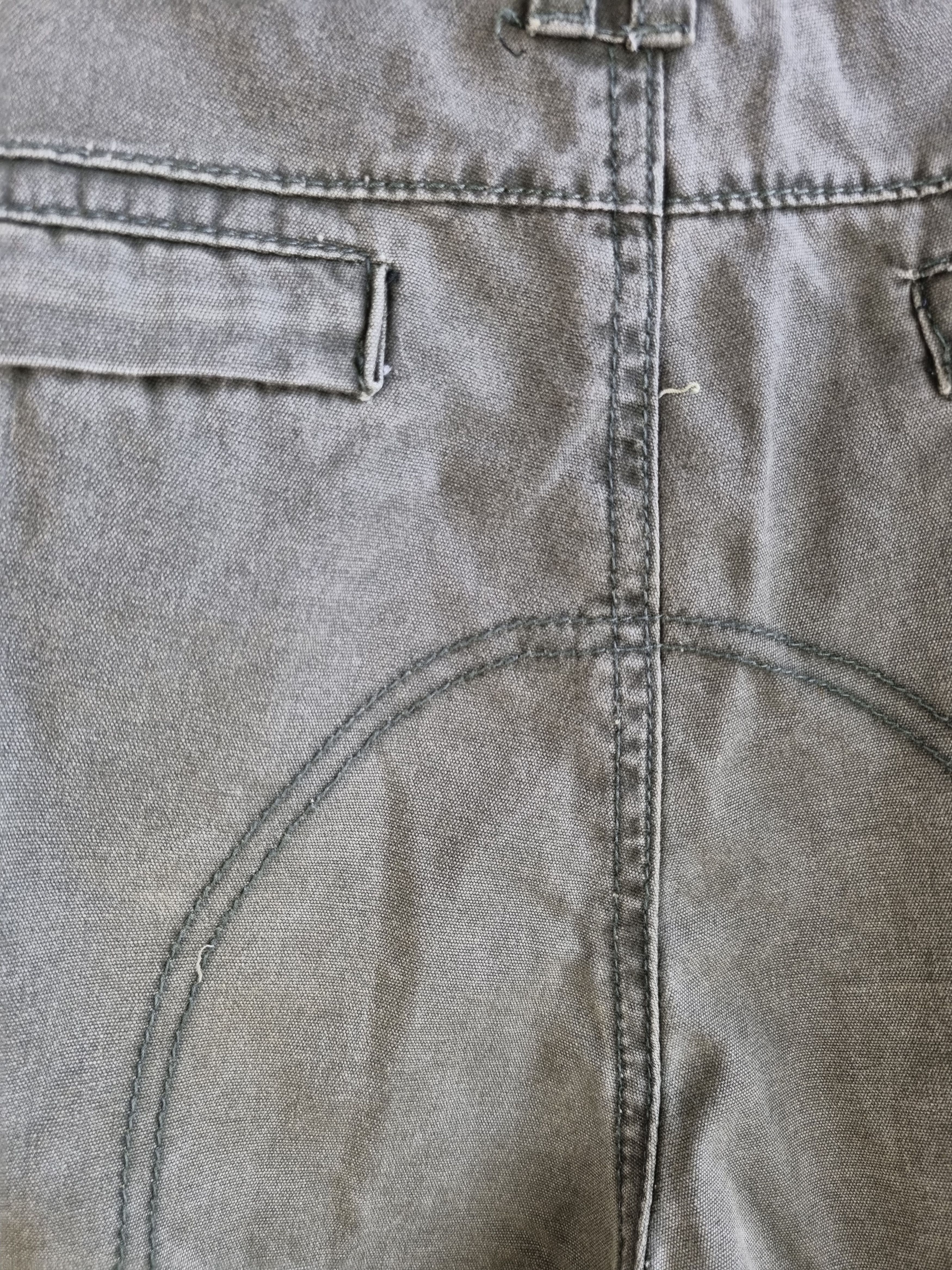 Japanese Brand × Vintage Unique Iconic TOUGH jeans Parachute multi pocket cargo pants Size US 32 / EU 48 - 20 Thumbnail