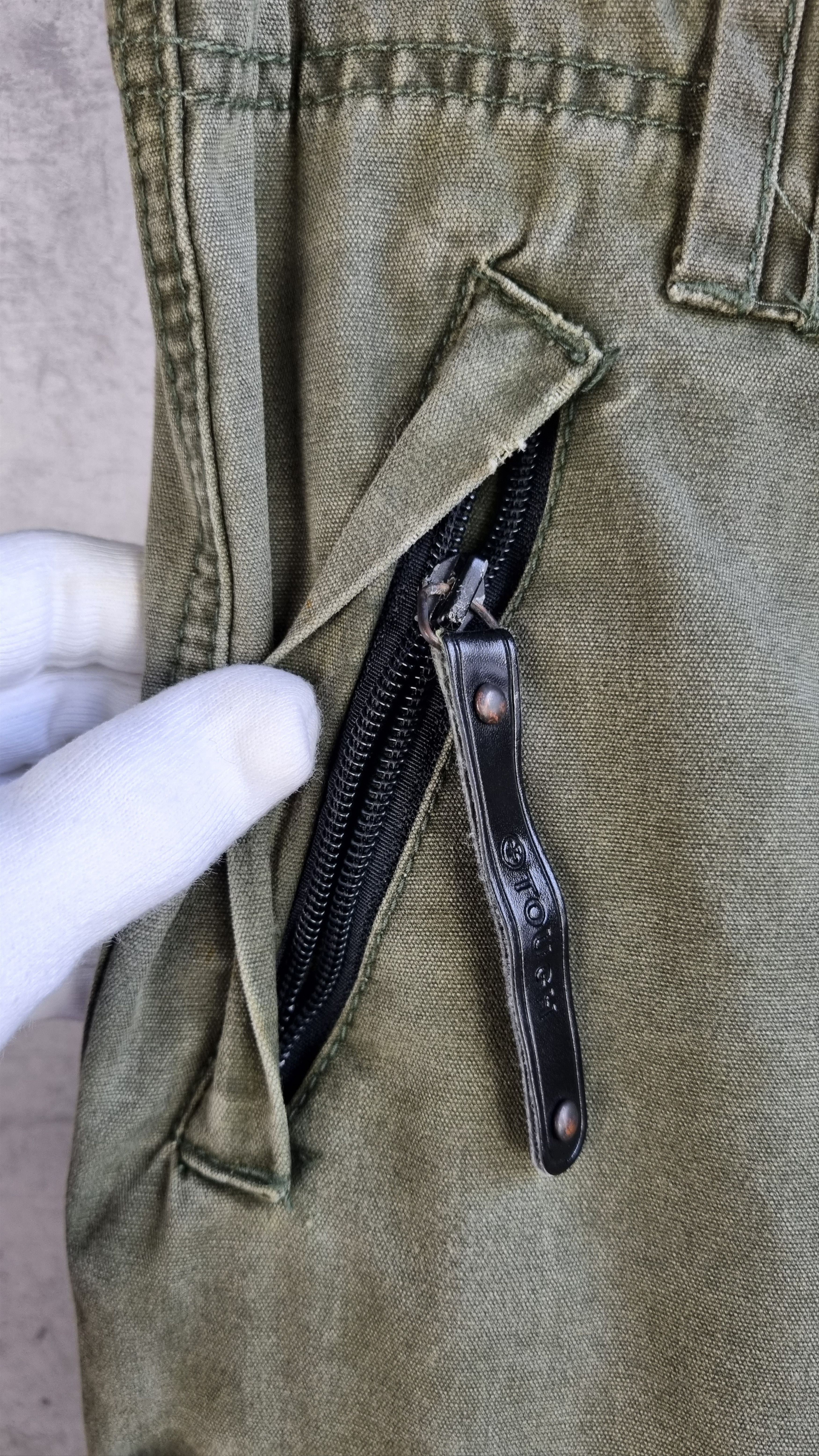 Japanese Brand × Vintage Unique Iconic TOUGH jeans Parachute multi pocket cargo pants Size US 32 / EU 48 - 10 Thumbnail