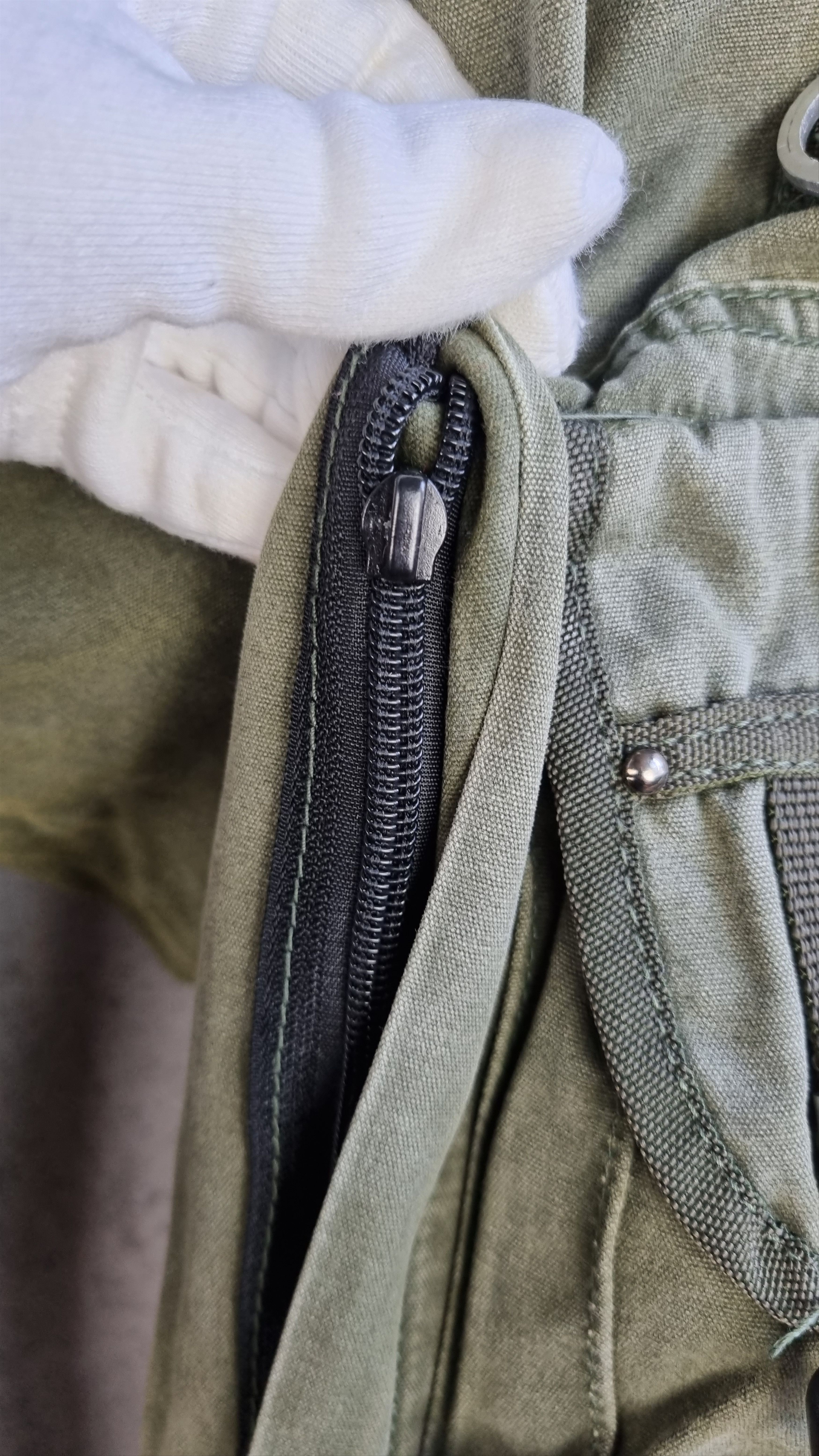 Japanese Brand × Vintage Unique Iconic TOUGH jeans Parachute multi pocket cargo pants Size US 32 / EU 48 - 11 Thumbnail