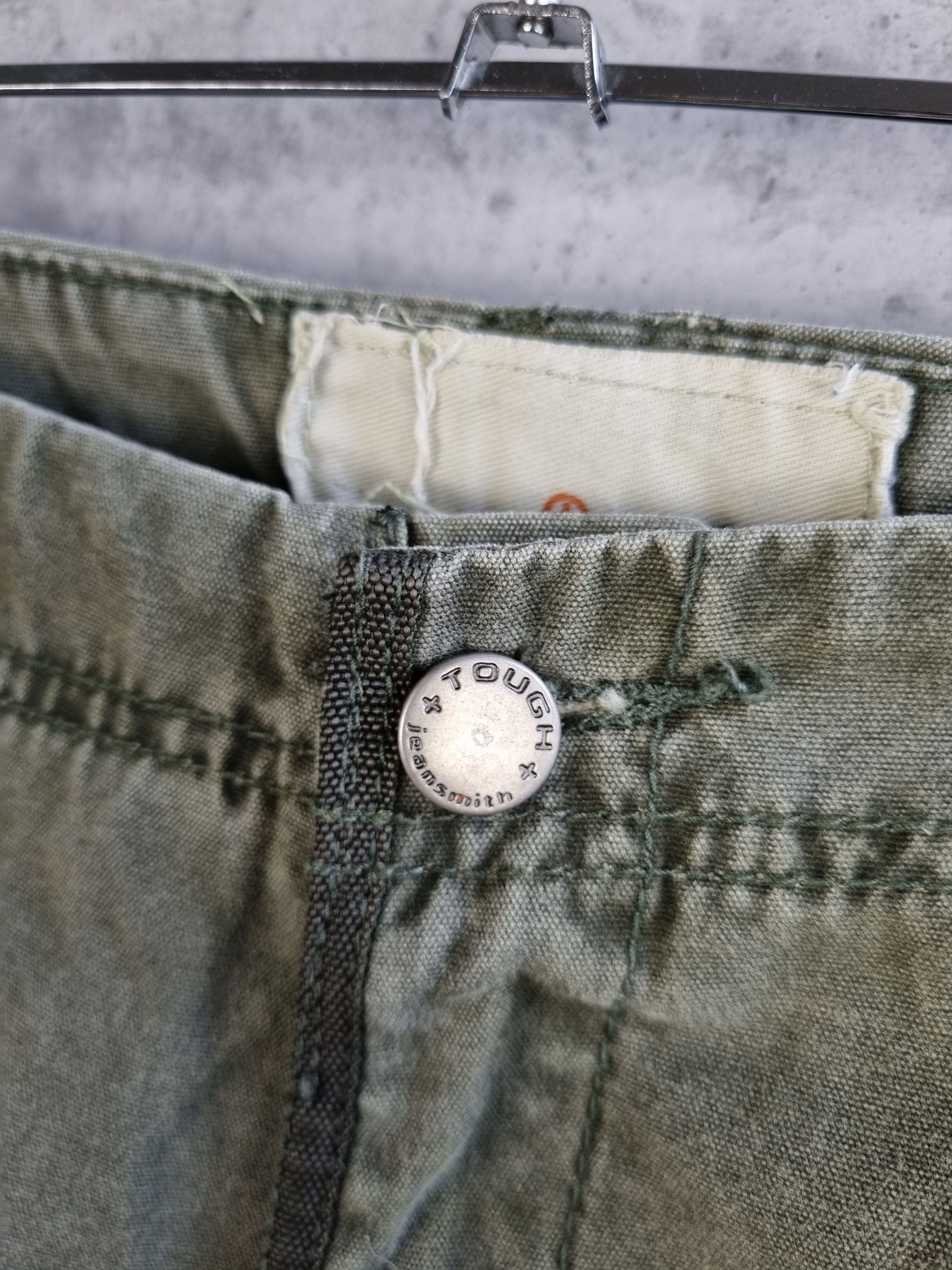 Japanese Brand × Vintage Unique Iconic TOUGH jeans Parachute multi pocket cargo pants Size US 32 / EU 48 - 13 Thumbnail